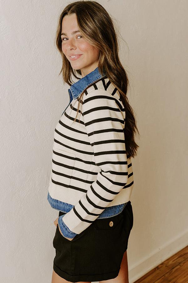 Chic Charms Lightweight Knit Jacket Product Image