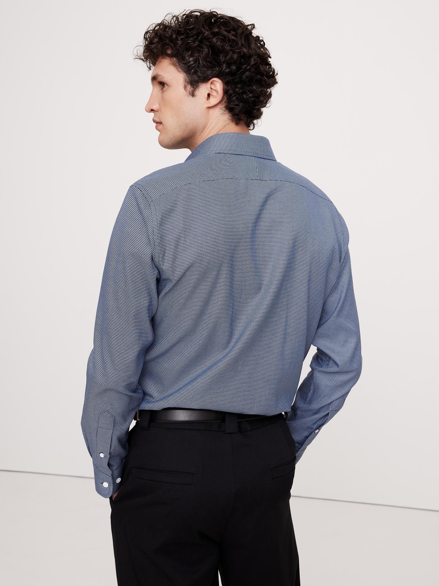 Slim-Fit Wrinkle-Resistant Dress Shirt Product Image