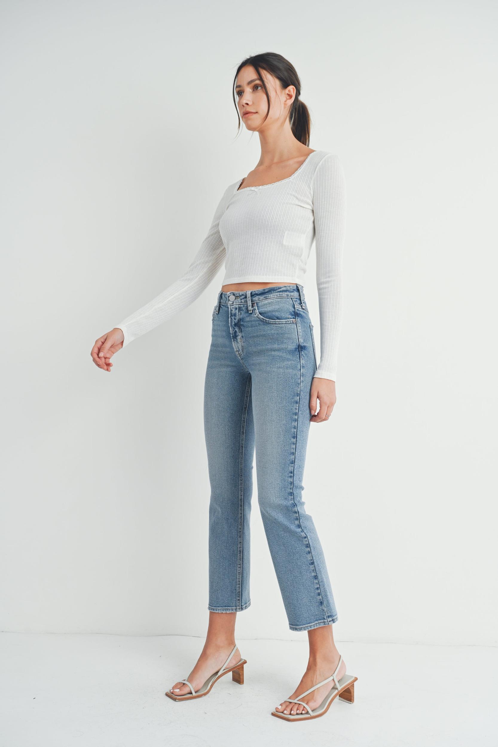 Slim Cropped Bootcut Product Image