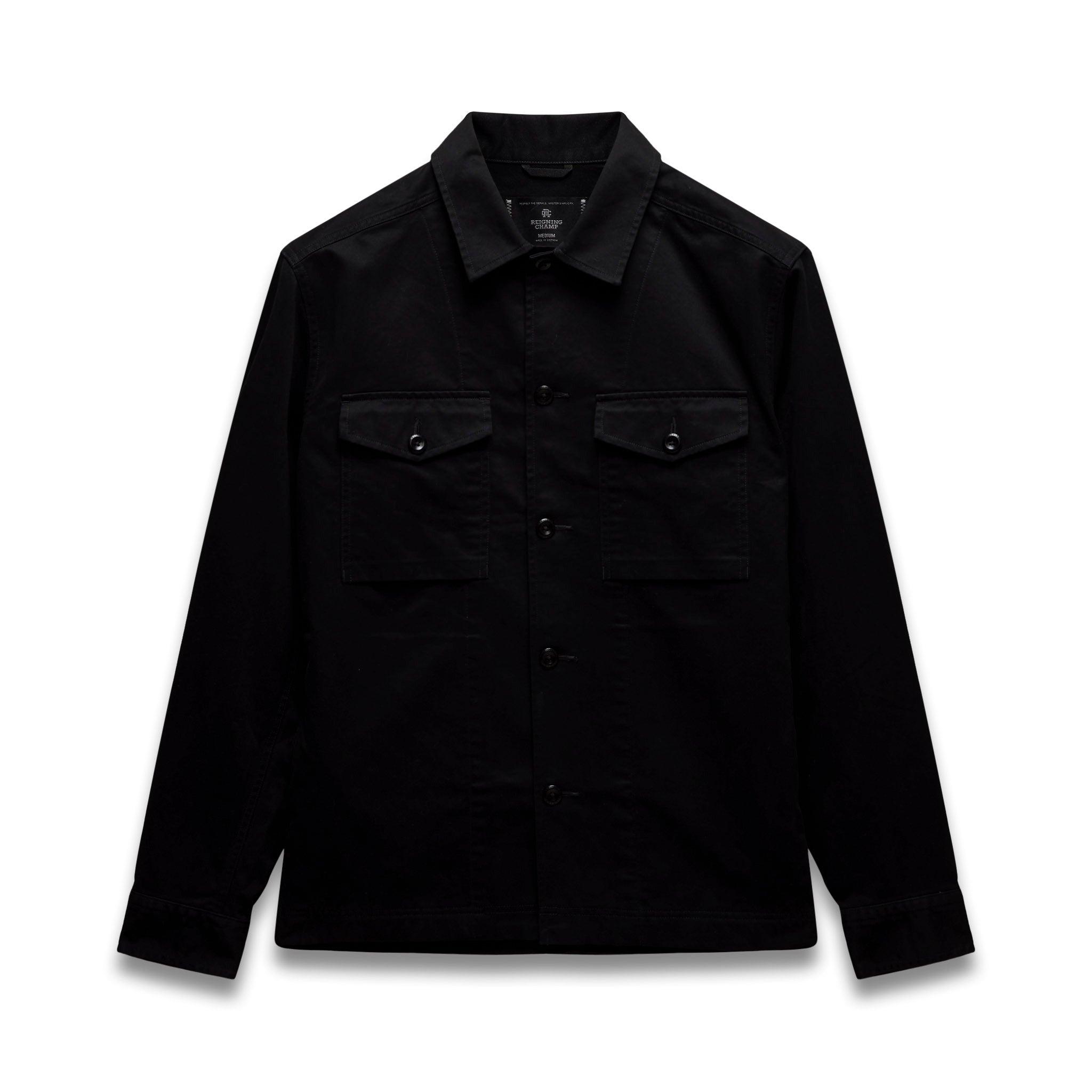 Double Faced Wool Concourse Overshirt Male Product Image