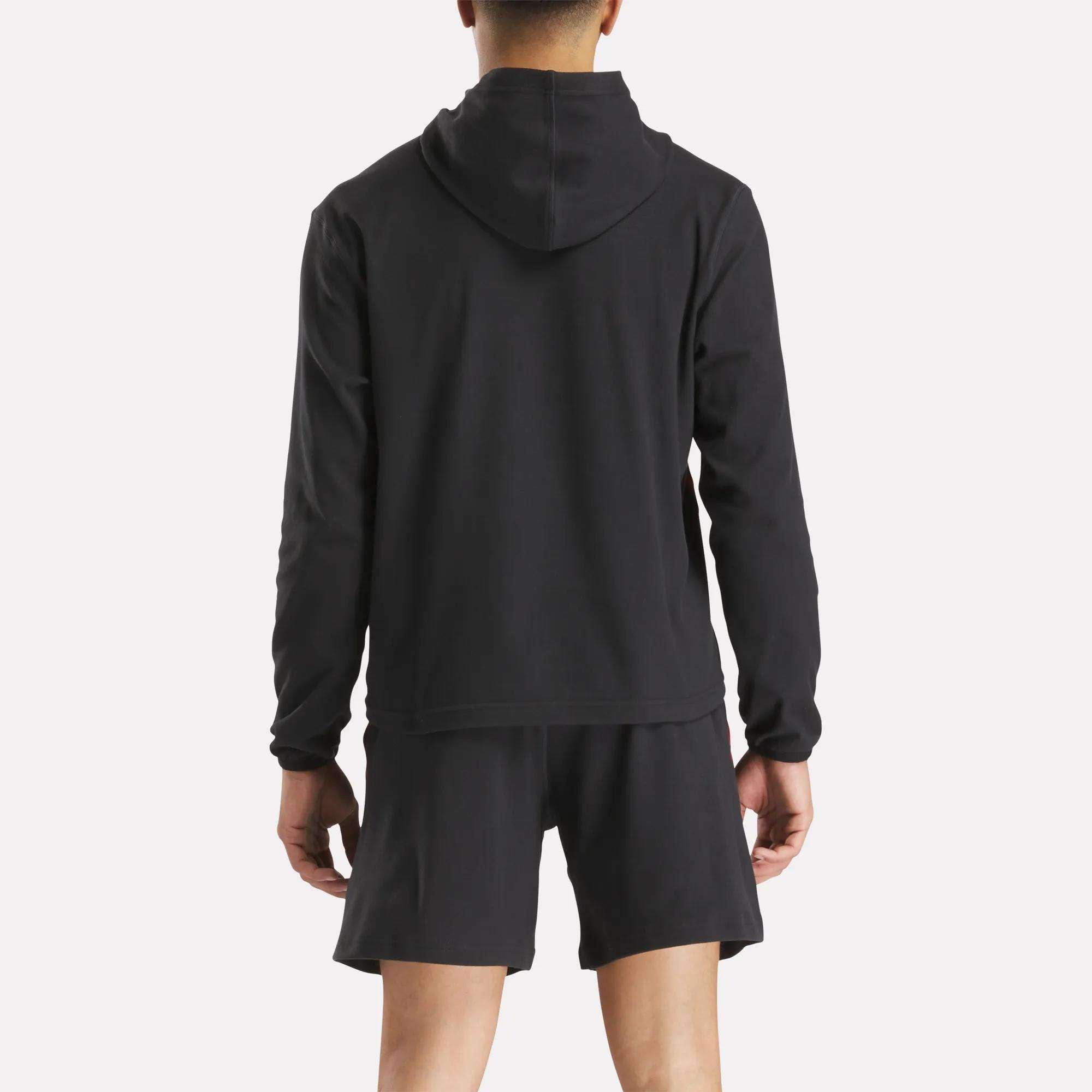 Men's Fleece Hoodie Male Product Image