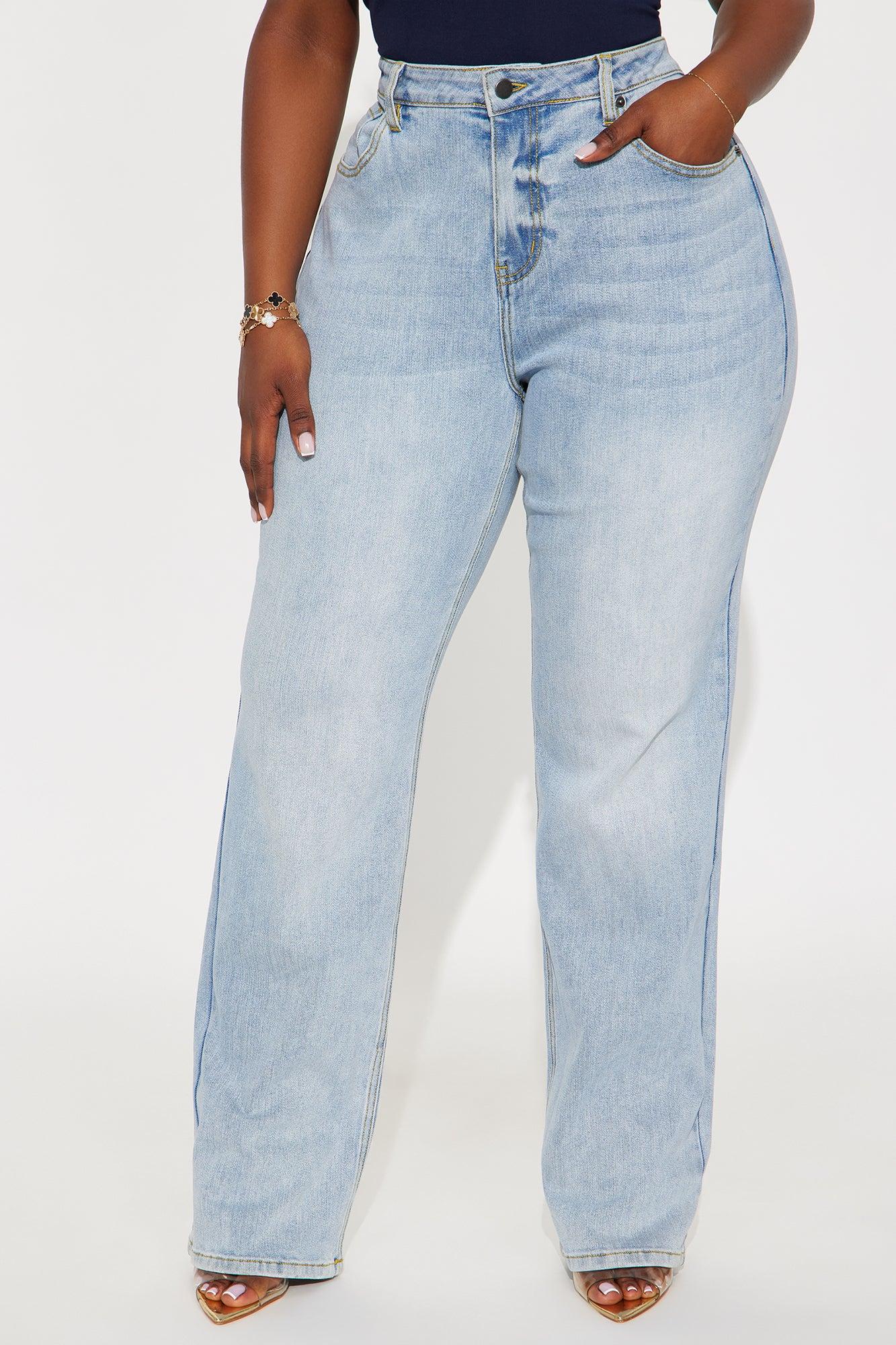 Tall Be Authentic Slouchy Stretch Straight Leg Jeans - Vintage Wash Female Product Image