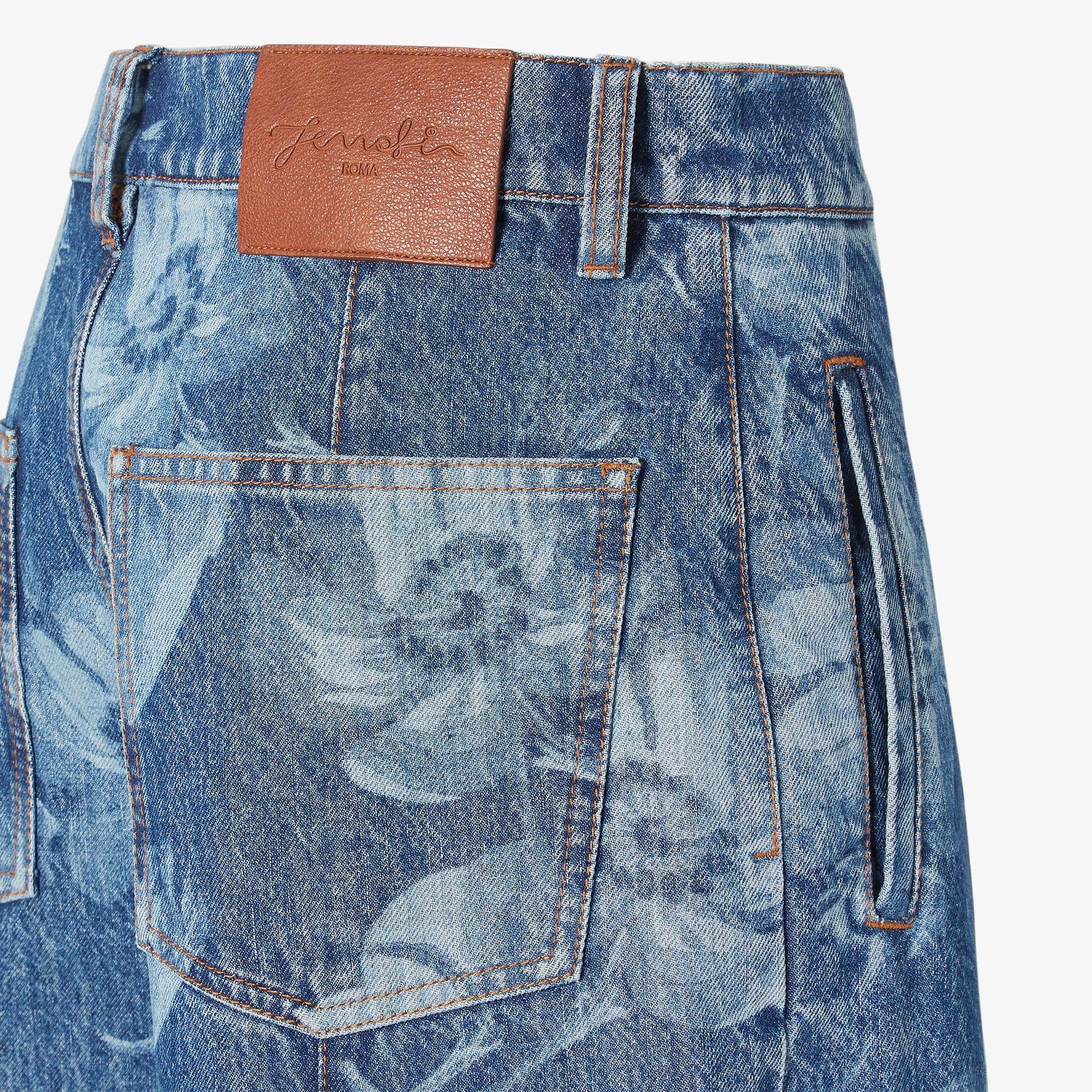 Long JeansBlue denim pants Product Image