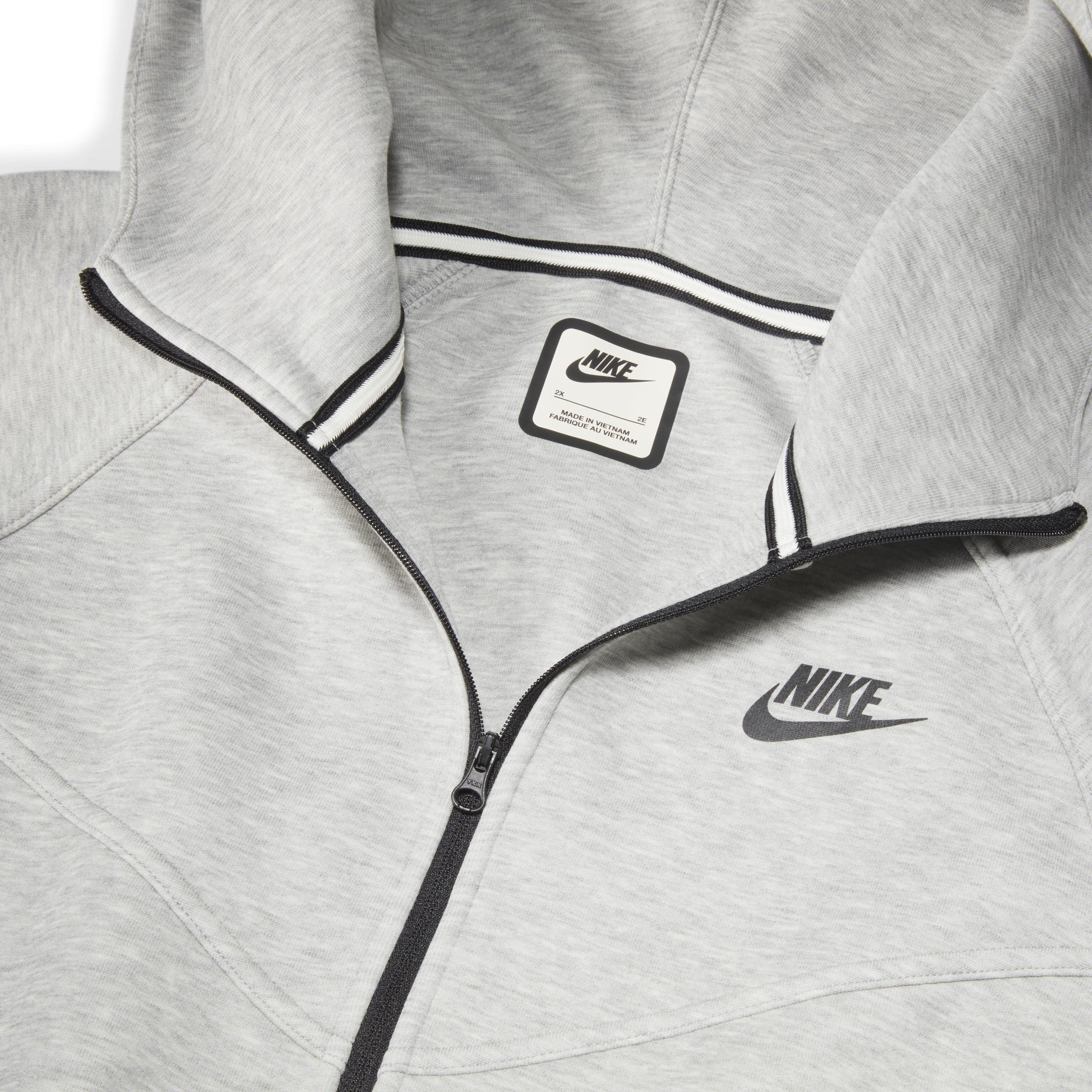 Womens Nike Sportswear Tech Fleece Windrunner Full-Zip Hoodie (Plus Size) | FB8340-063 Product Image