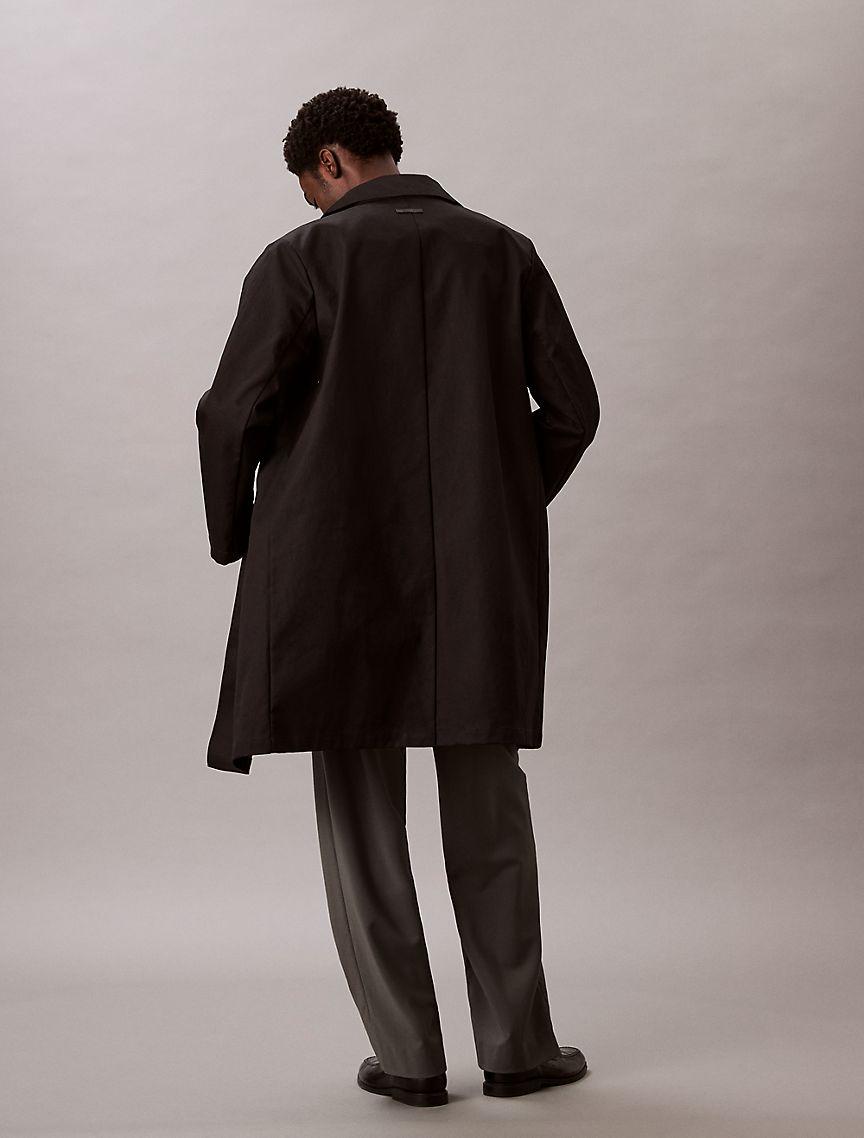 Cotton Long Mac Coat Product Image