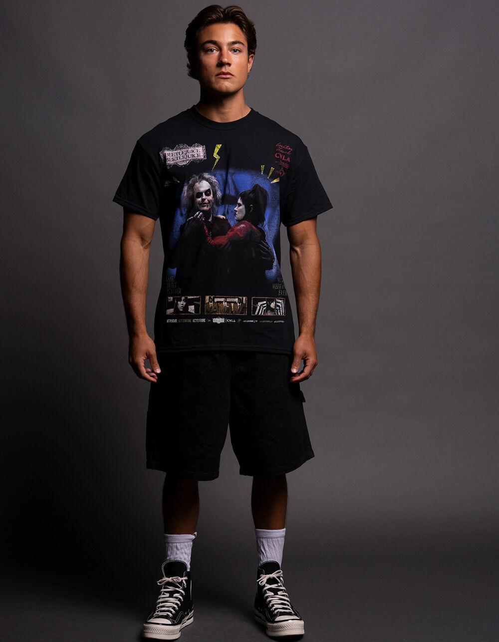 CVLA x Beetlejuice Never Trust Mens Tee - BLACK Product Image