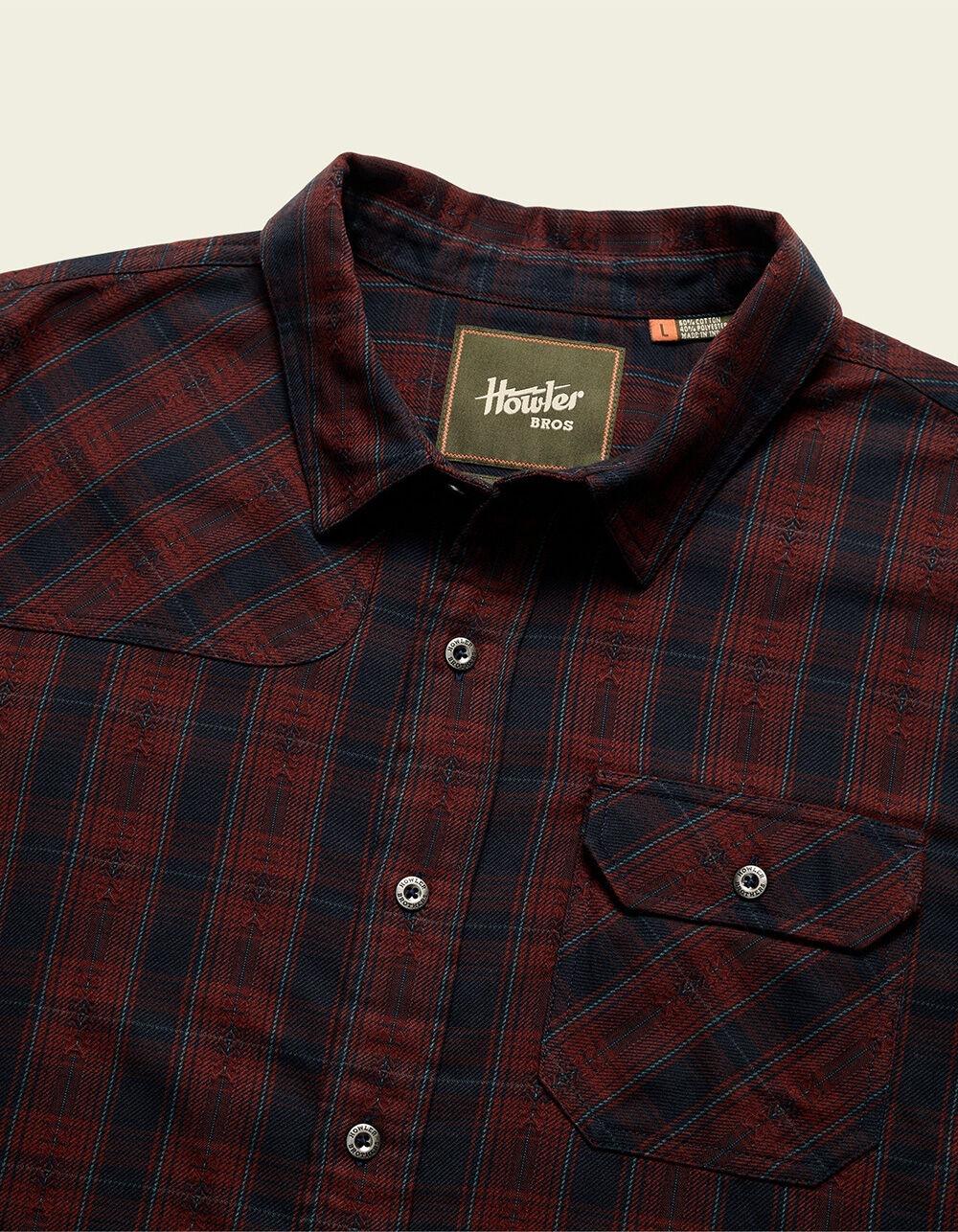 HOWLER BROTHERS Harker's Mens Flannel - RED/BLUE Product Image