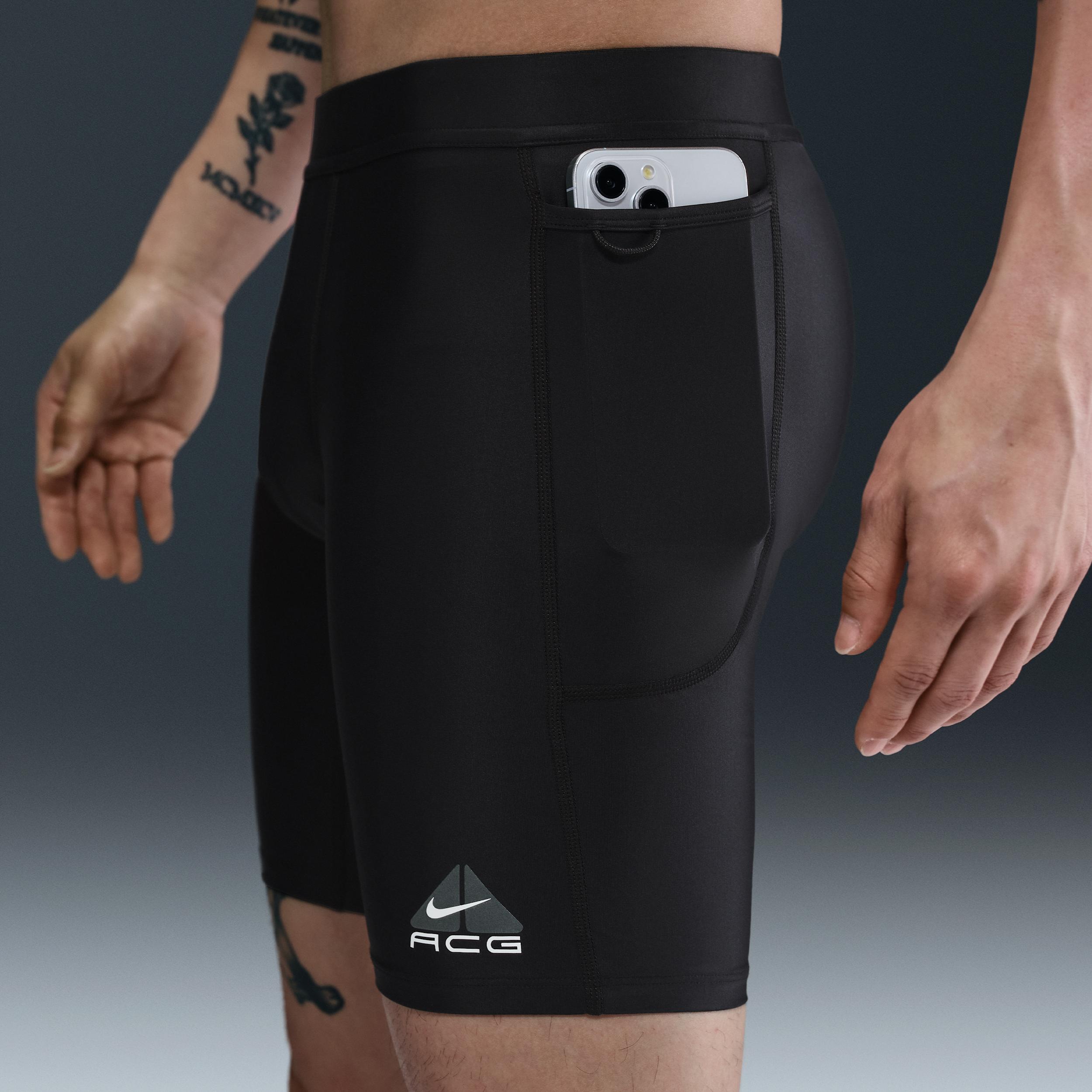 Mens Nike ACG Black Iguana 2-in-1 Pants | HJ2891-010 Product Image