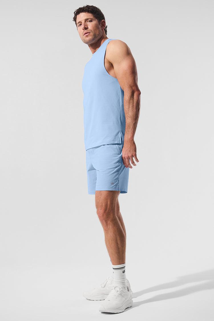 ALO Vapor Muscle Tank - Seashell Blue Product Image