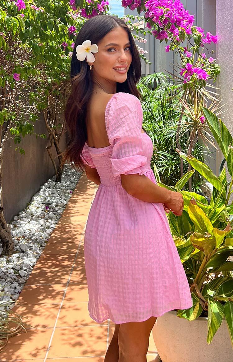 Rubi Pink Babydoll Mini Dress Baby Product Image