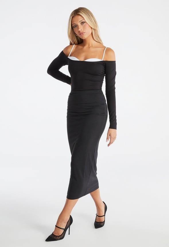 Tummy Tamer Tube Long Skirt Product Image