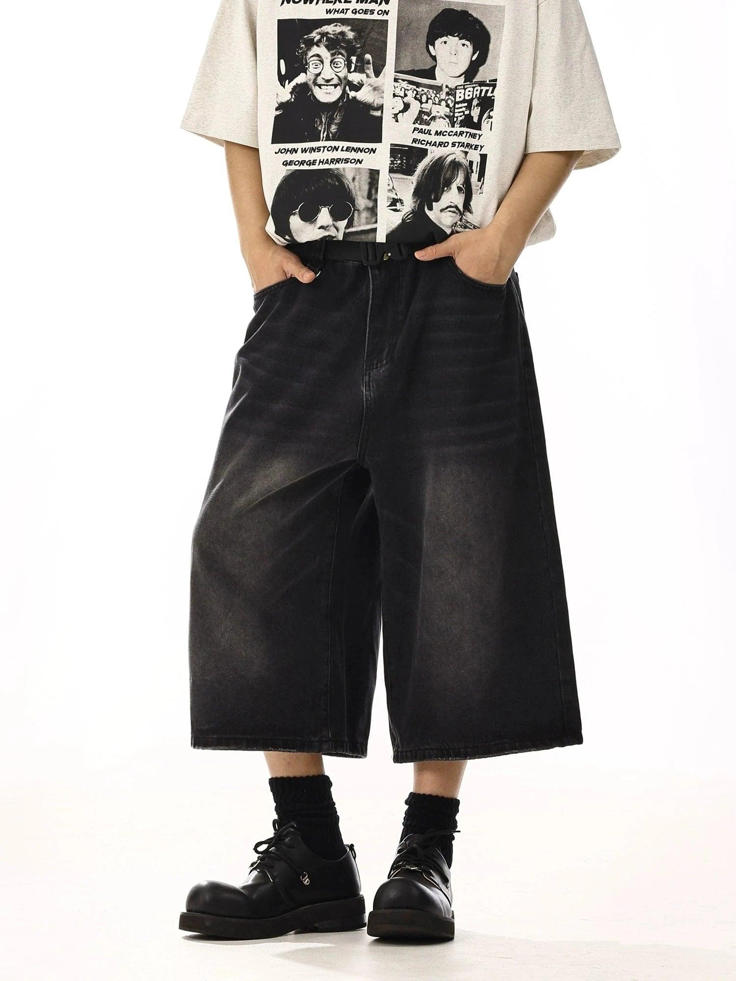 RT No. 13043 LONG DENIM SHORTS Product Image
