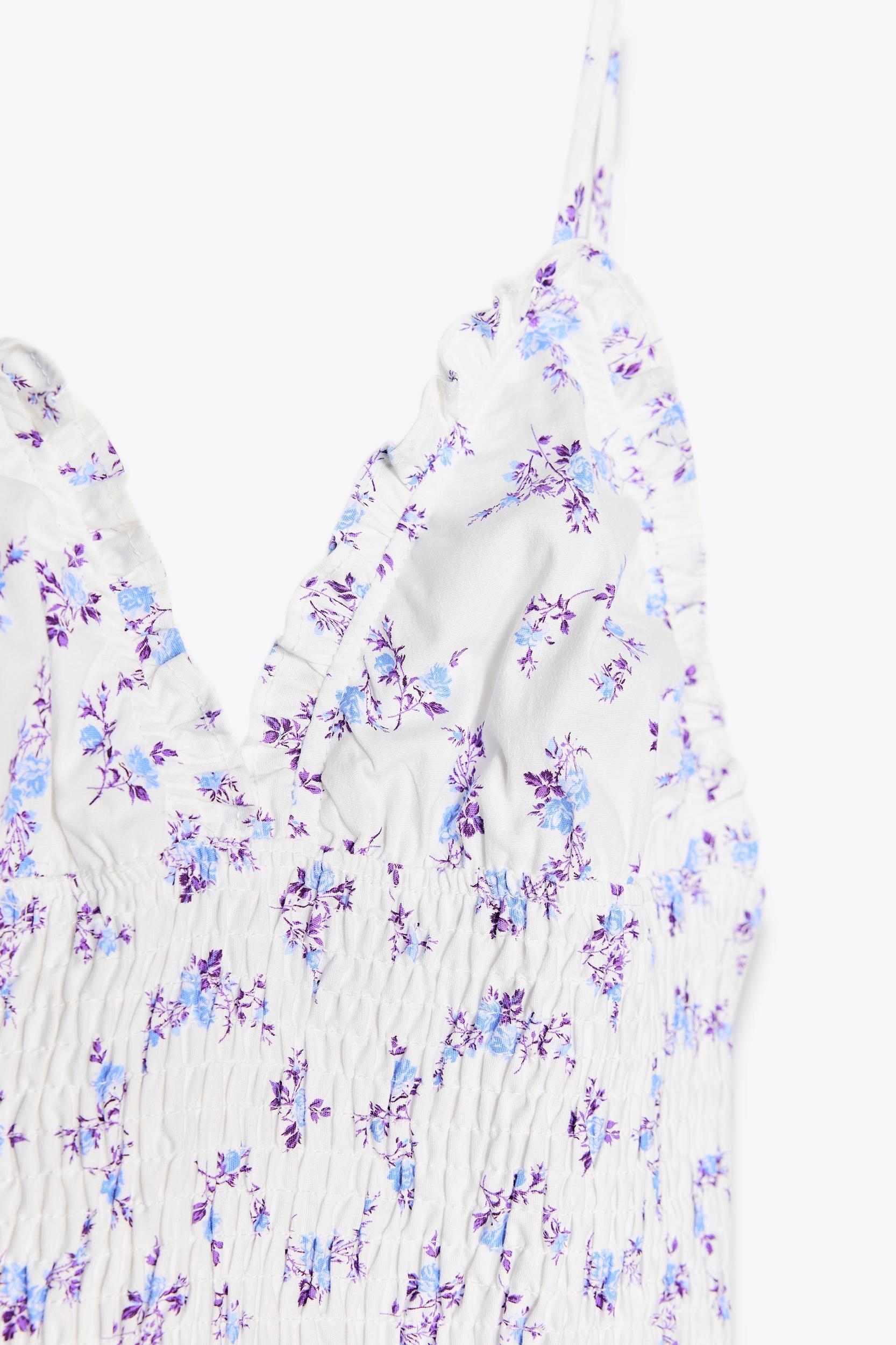 FLORAL STRETCH DRESS Product Image