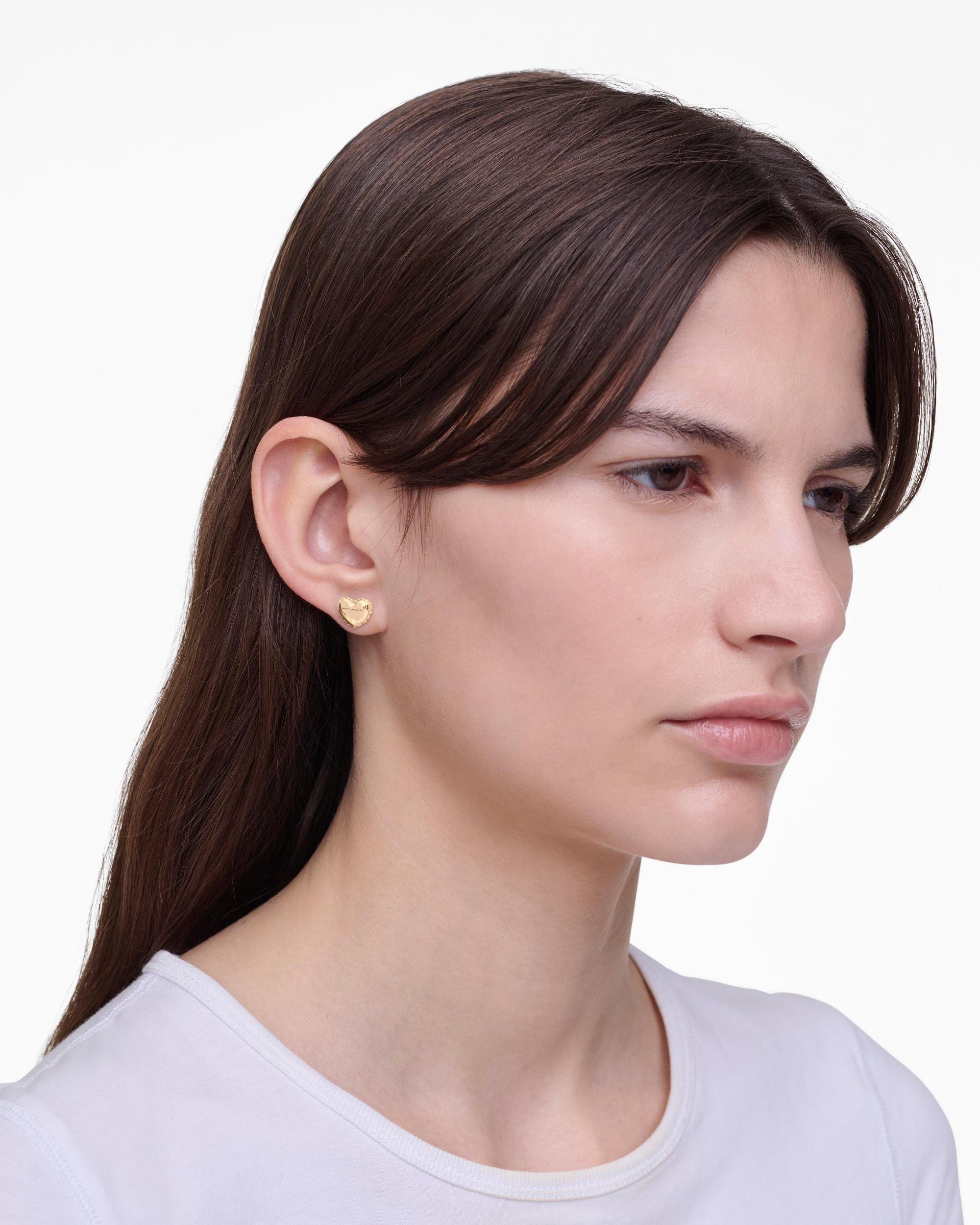 The Heart Balloon Stud Earrings Product Image