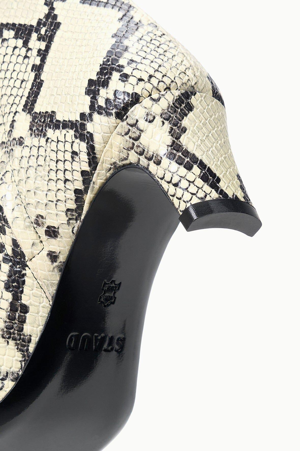 WALLY ANKLE BOOT | WHITE SNAKE Product Image