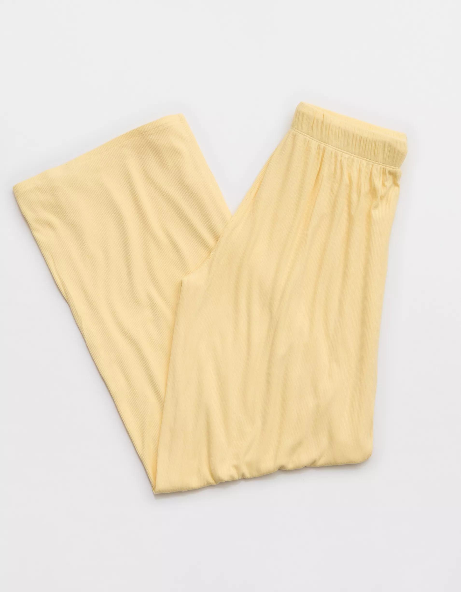 Aerie Real Soft® Rib Trouser PJ Product Image