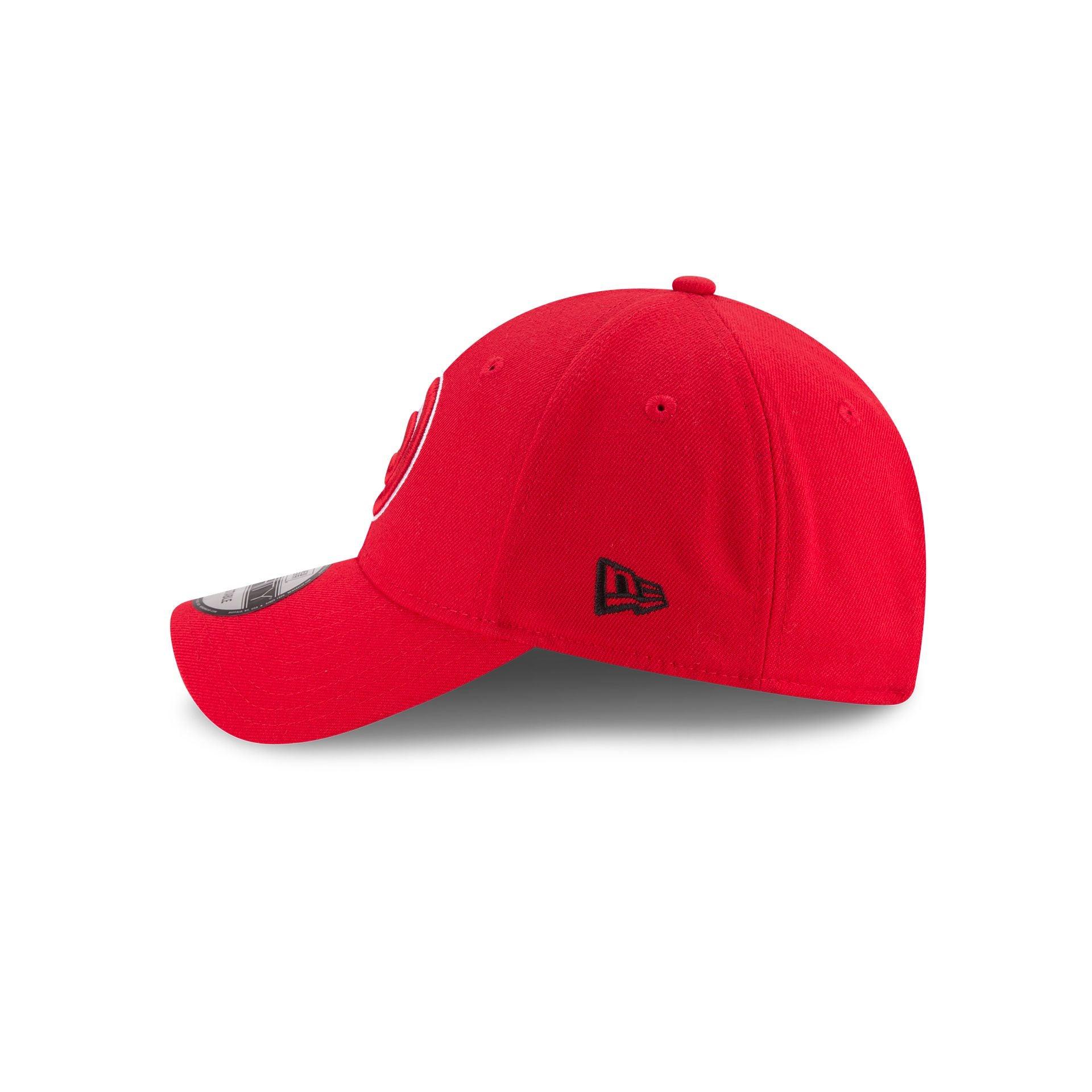 AS Roma Red Wordmark 9FORTY Adjustable Hat Male Product Image