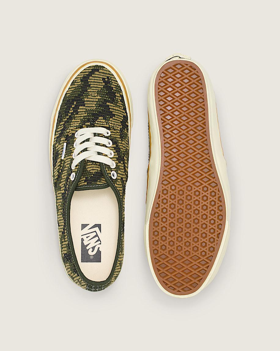 Premium Authentic Shoe in Antique Gold / Green| Vans US Product Image