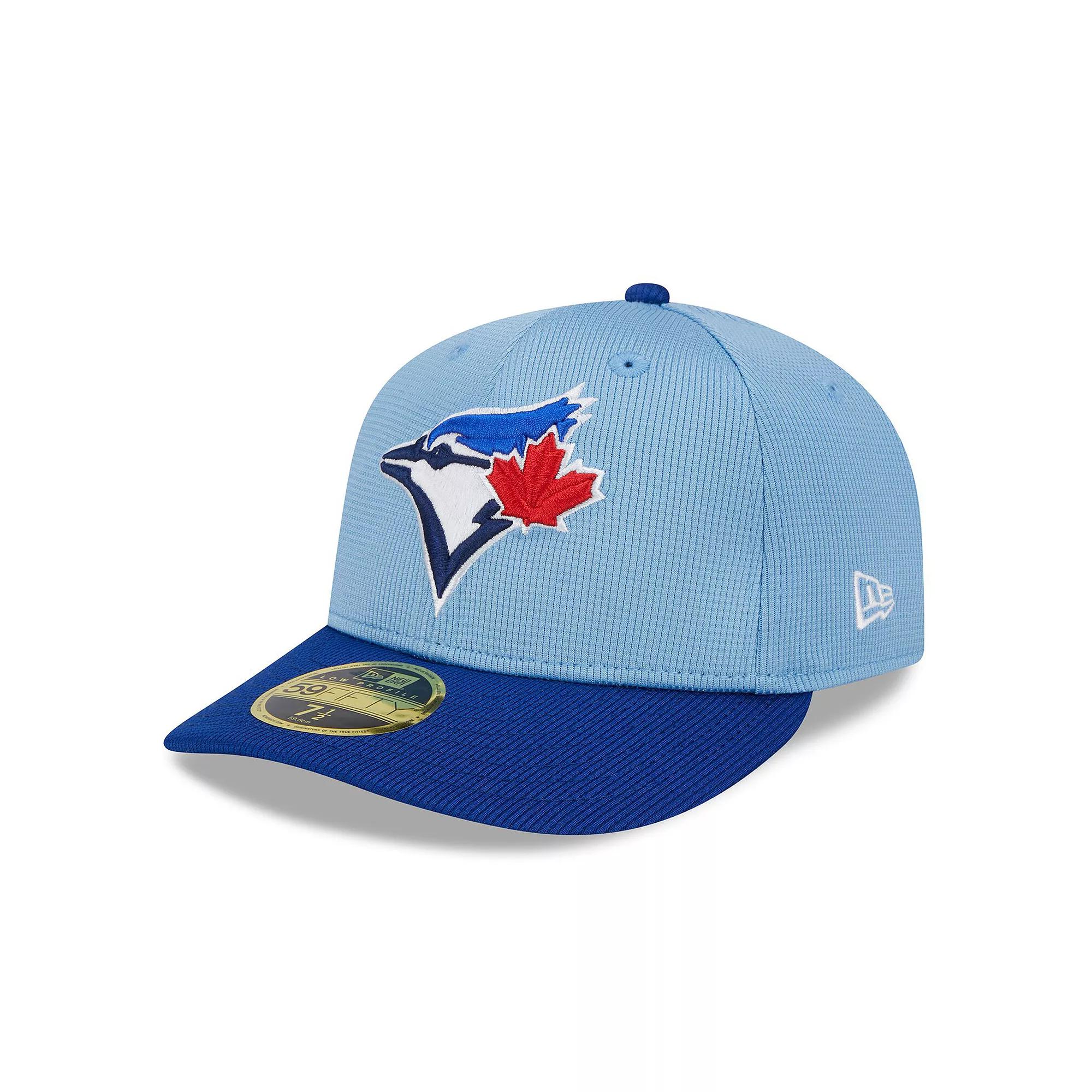 Mens New Era Light Blue Toronto Blue Jays 2024 Batting Practice Low Profile 59FIFTY Fitted Hat Product Image