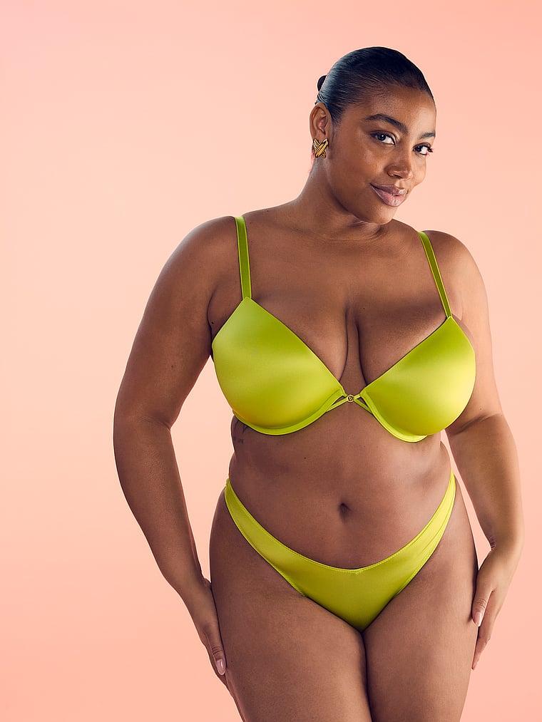 Lightly Lined Plunge Demi Bra Product Image