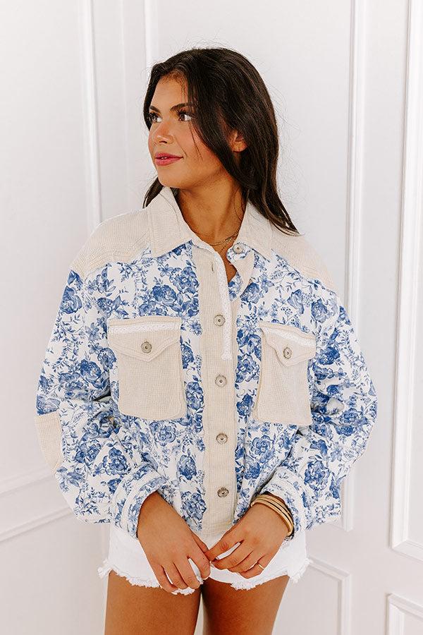 Garden Picnic Floral Jacket Product Image
