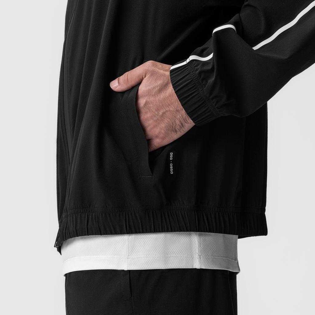 0950. Aerotex™ Track Jacket - Black/White Product Image