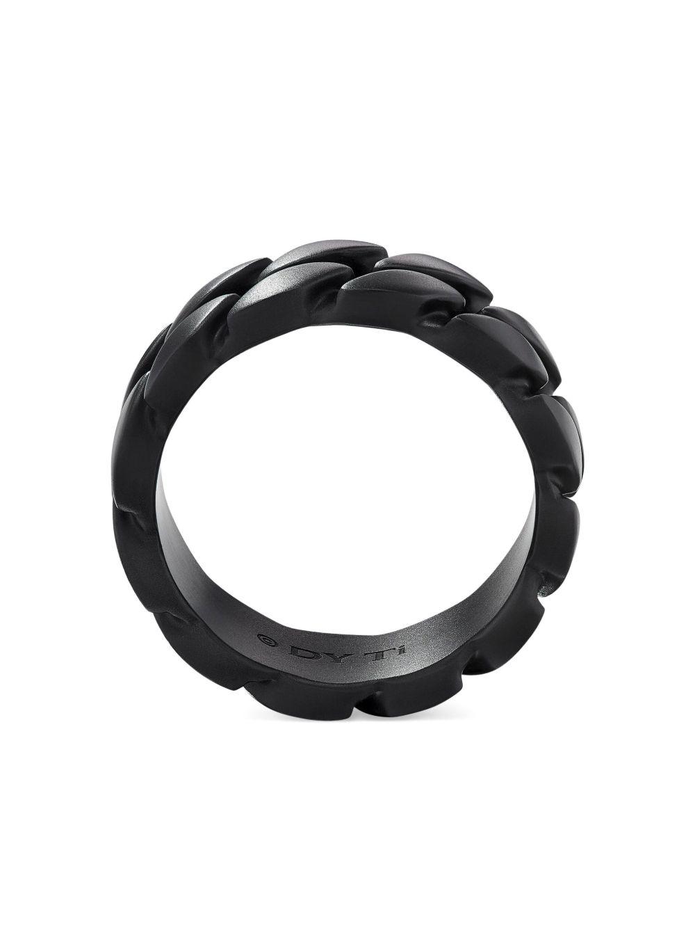 Curb Chain band ring (8mm) Product Image