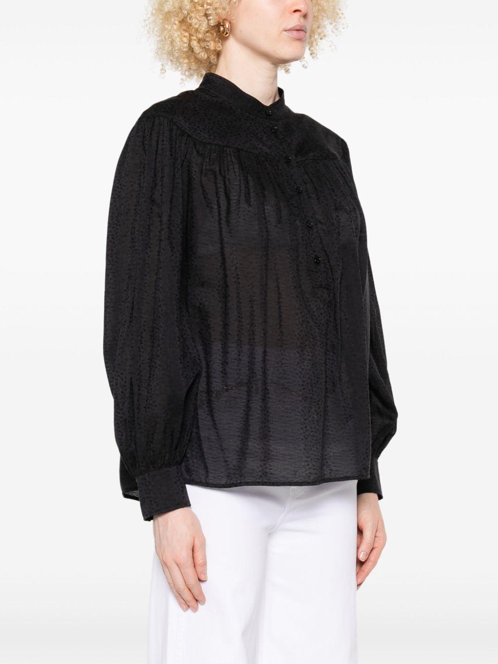 long-sleeve blouse Product Image