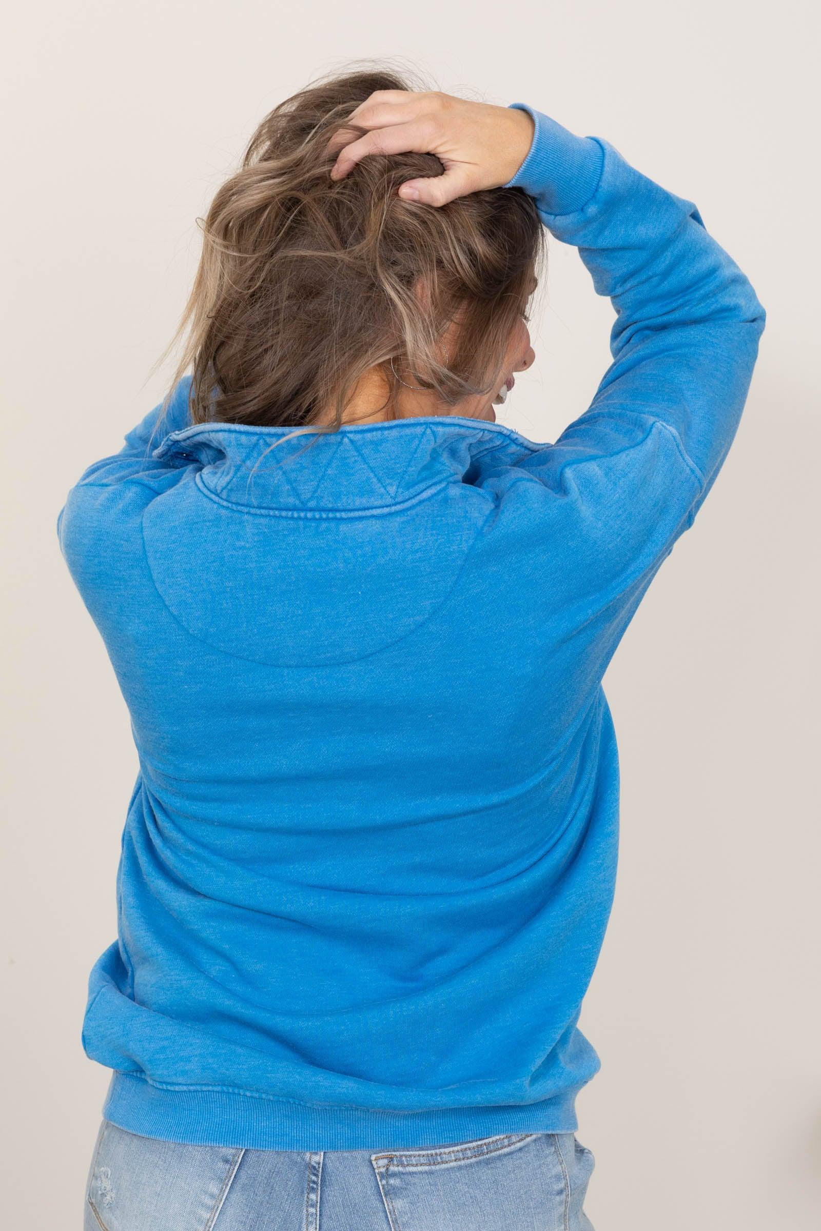 Snap It Up Pullover by Filly Flair Product Image