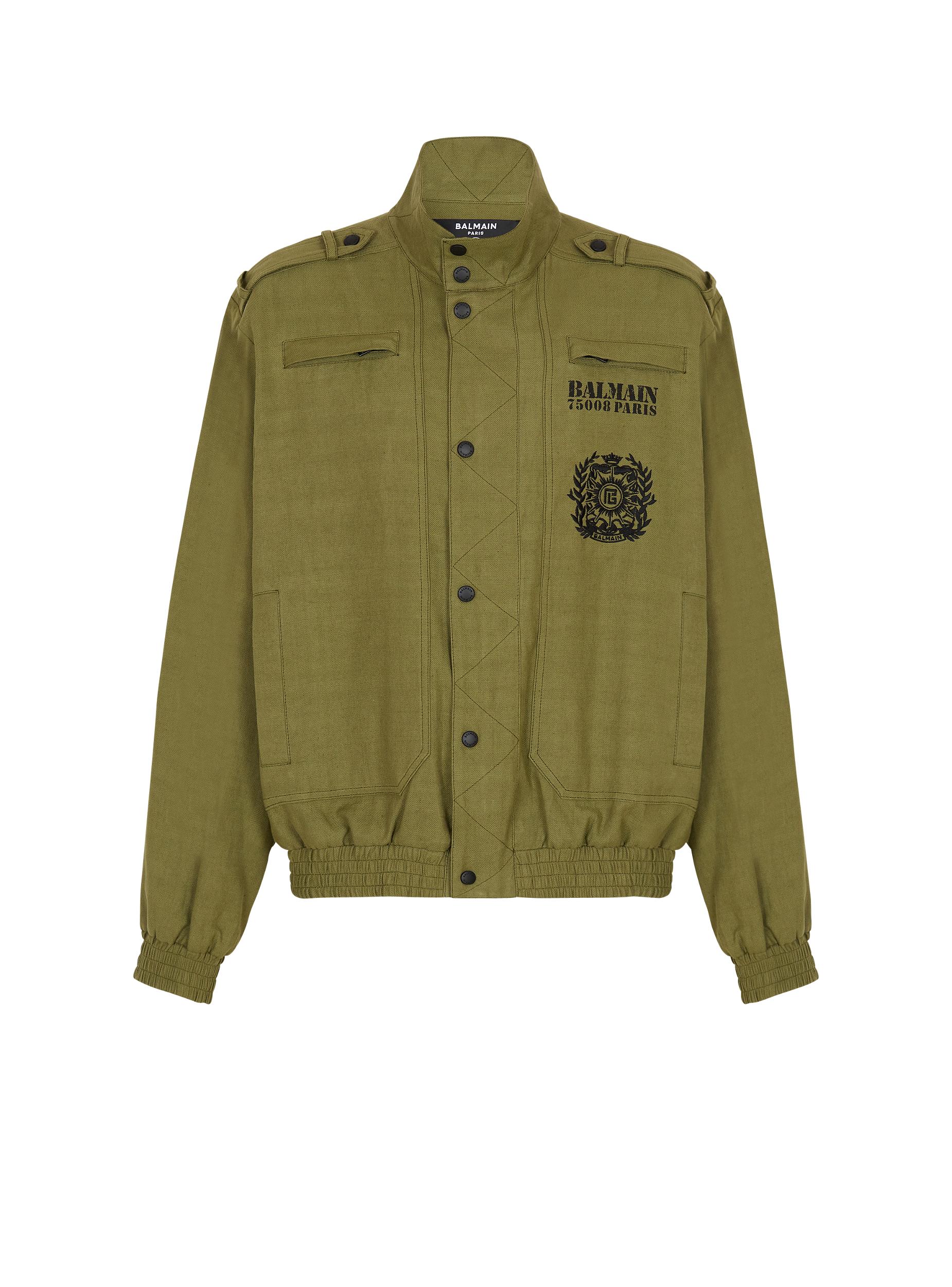 Cotton aviator-style jacket  Product Image