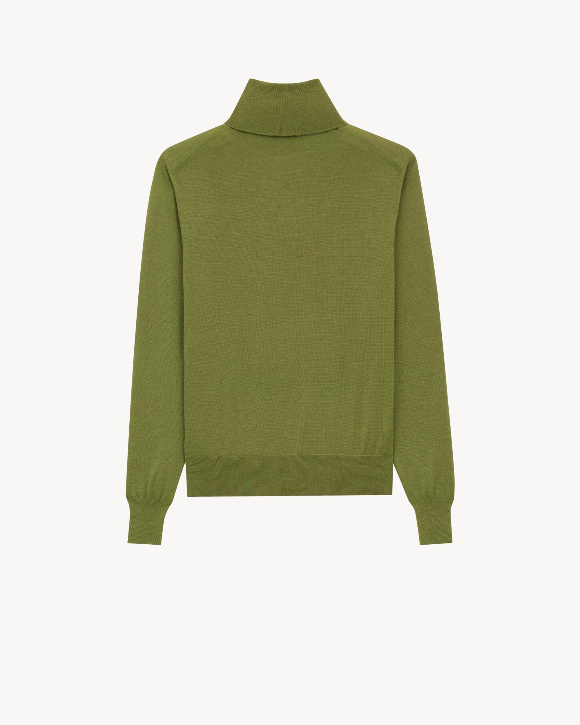 turtleneck in cashmere, wool, and silk Product Image