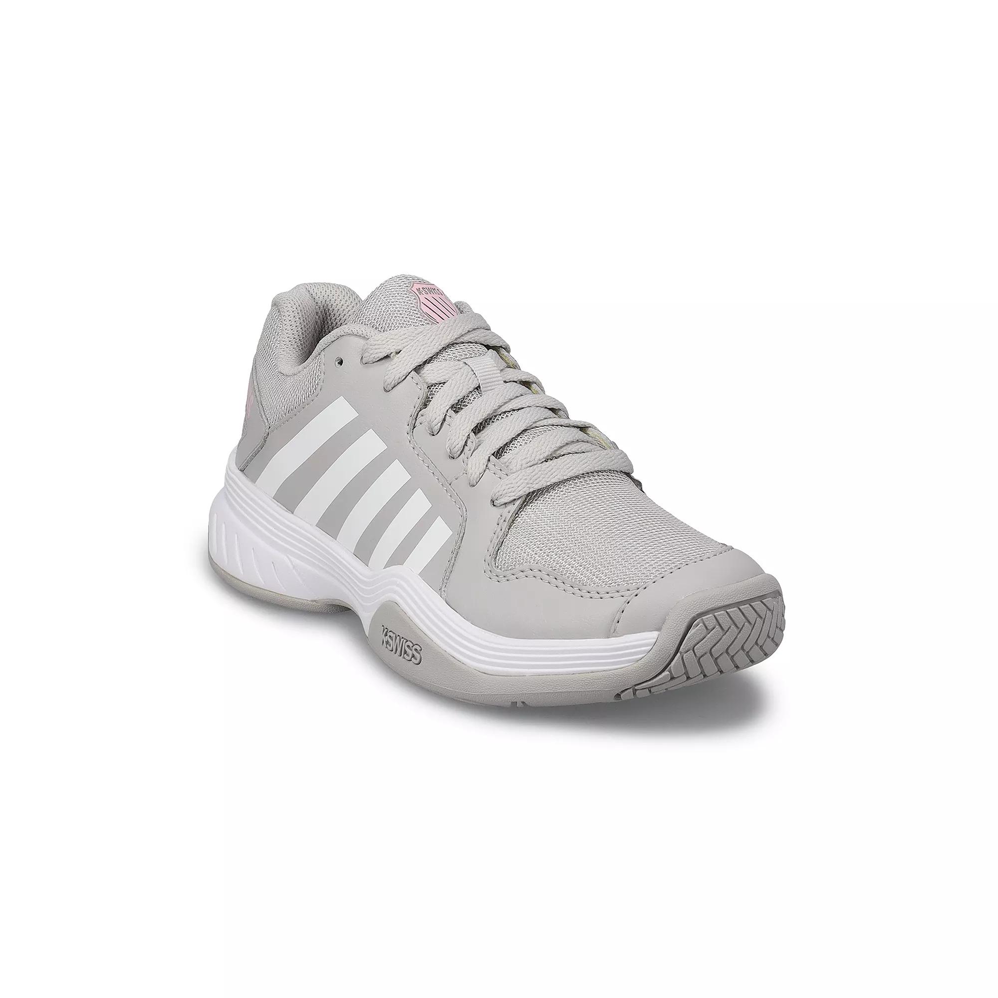 K-Swiss® Court Express Women's Tennis Shoes, Size: 7 Medium, Vapor Blue White Pink Product Image