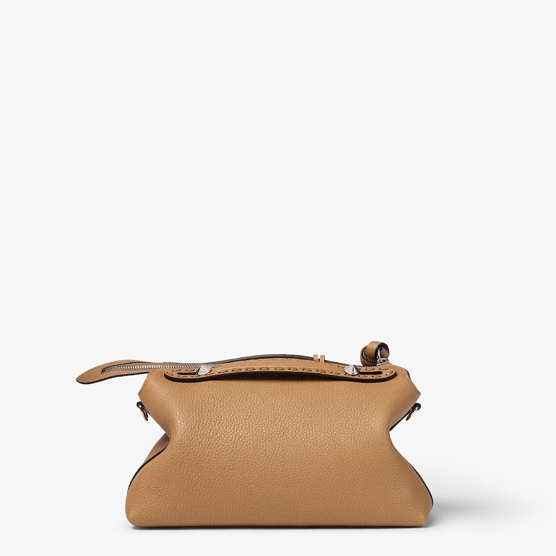 By The Way Selleria MediumCappuccino-colored Selleria bag with 192 hand-sewn stitches Product Image