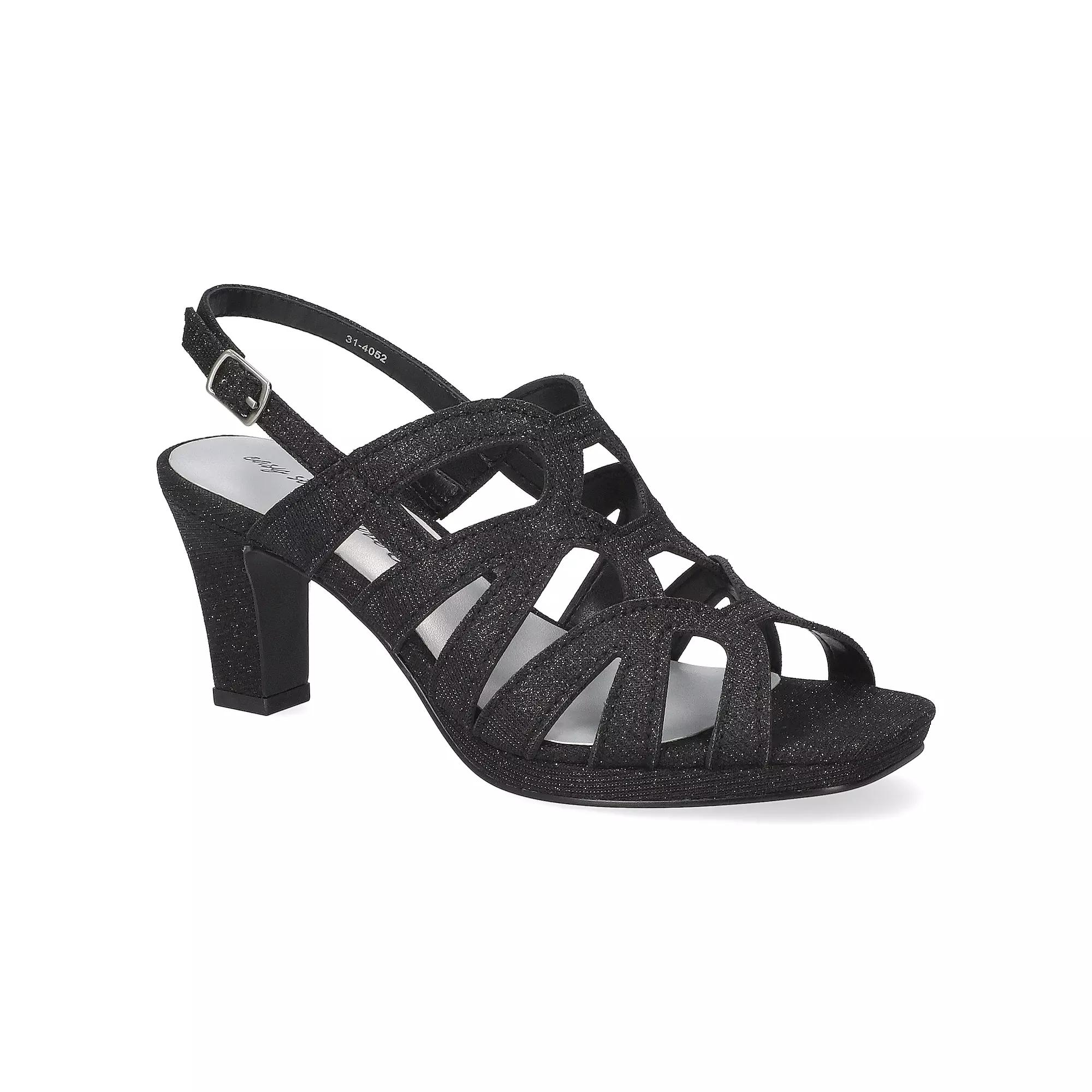 Easy Street Jetty Women's Slingback Heeled Platform Sandals,  Product Image