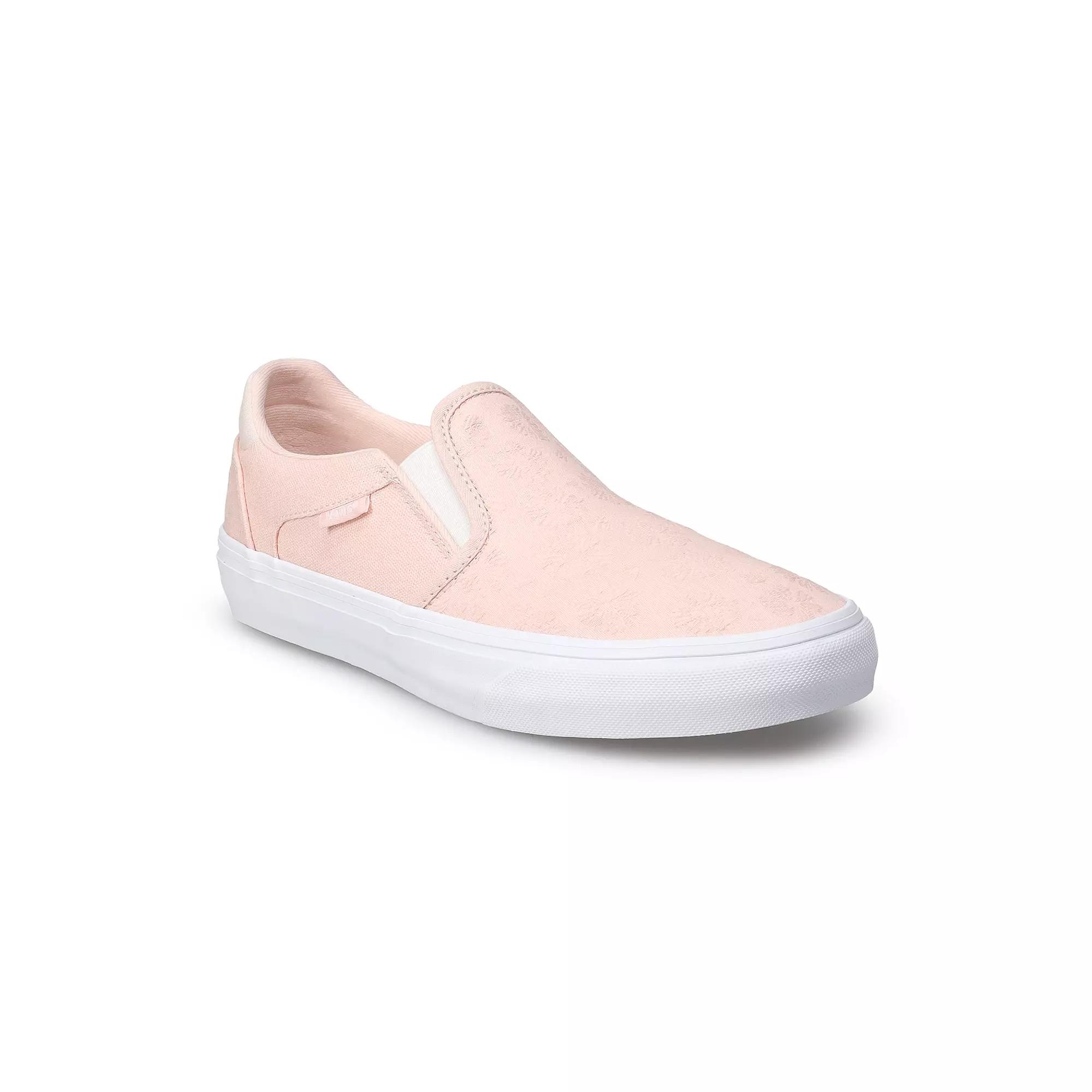Vans® Asher DX Women's Slip-On Shoes, Size: 6.5, Pink Blush Product Image