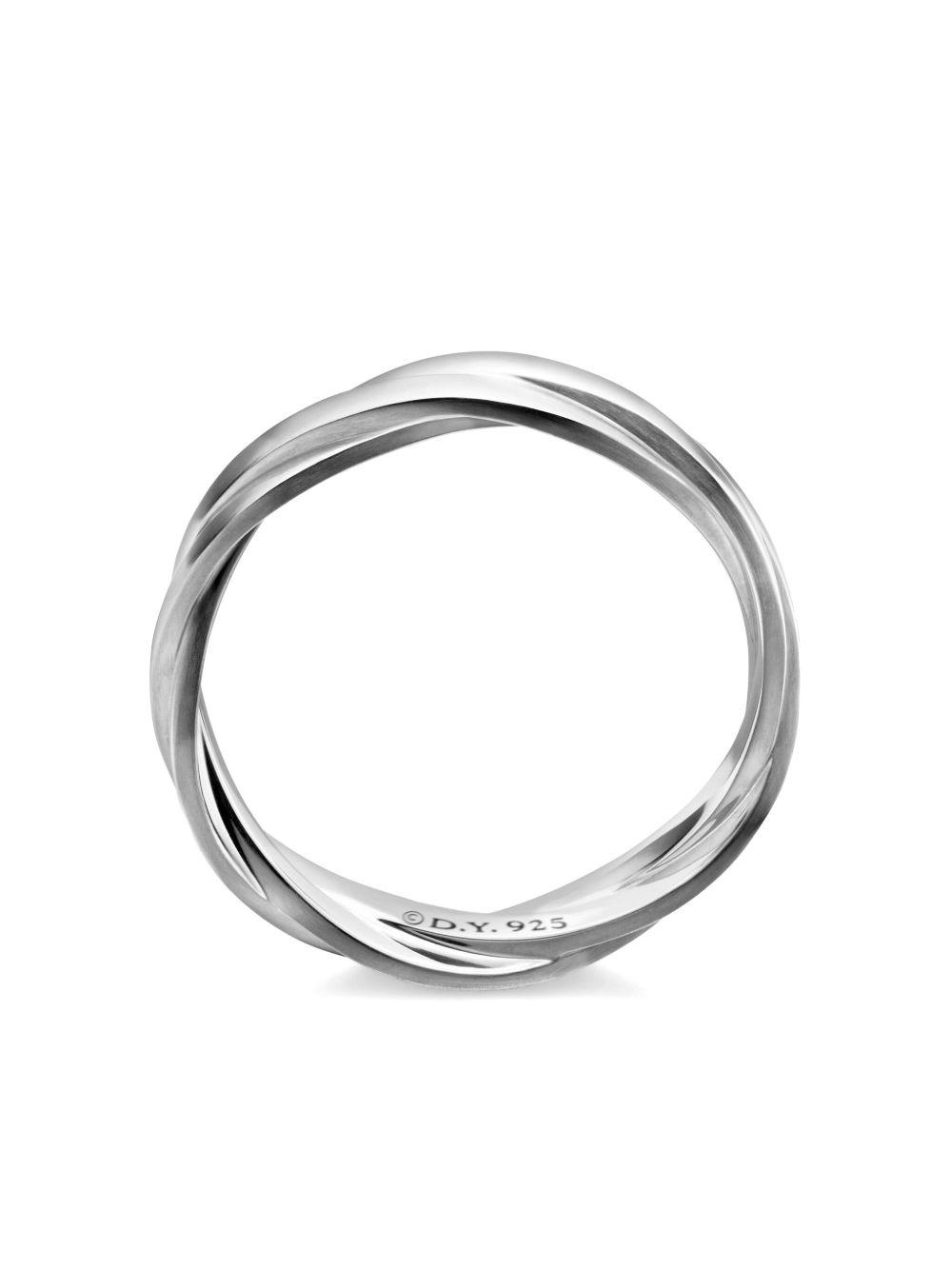 sterling silver DY Helios band ring (6mm) Product Image