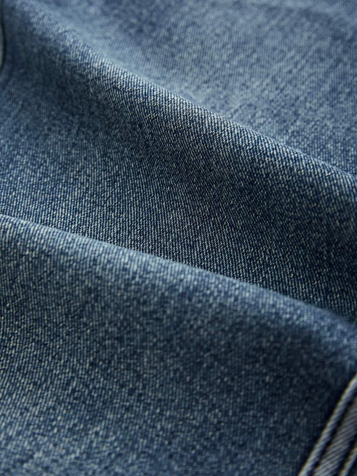 Panel Striped Vintage Flare Jeans Product Image