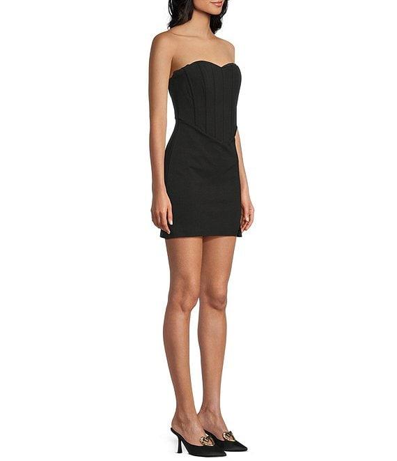 Lulus Strapless Corset Mini Dress Product Image