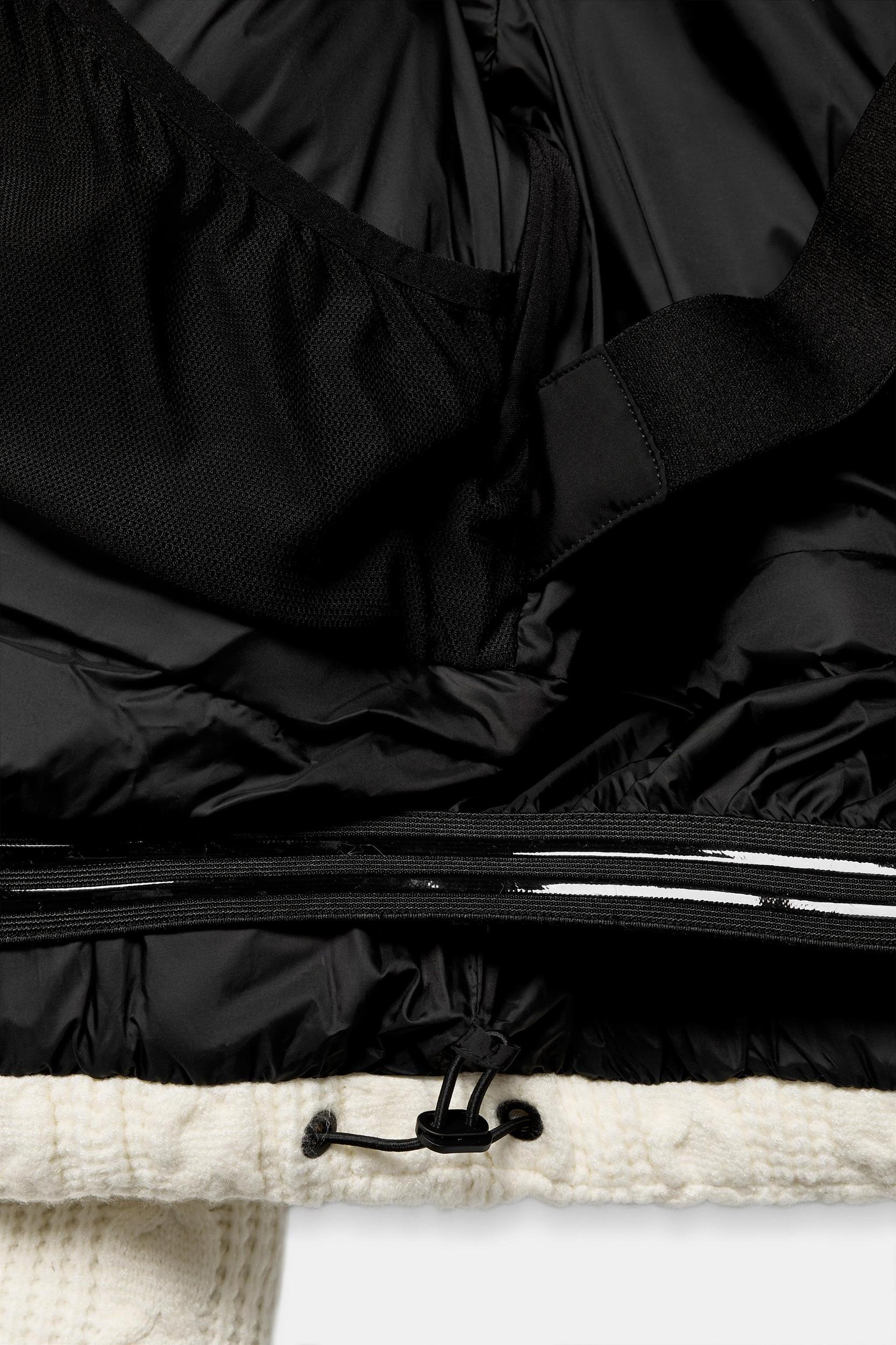 SHEARLING PUFFER JACKET HEIQ XREFLEX™ RECCO® TECHNOLOGY SKI COLLECTION Product Image