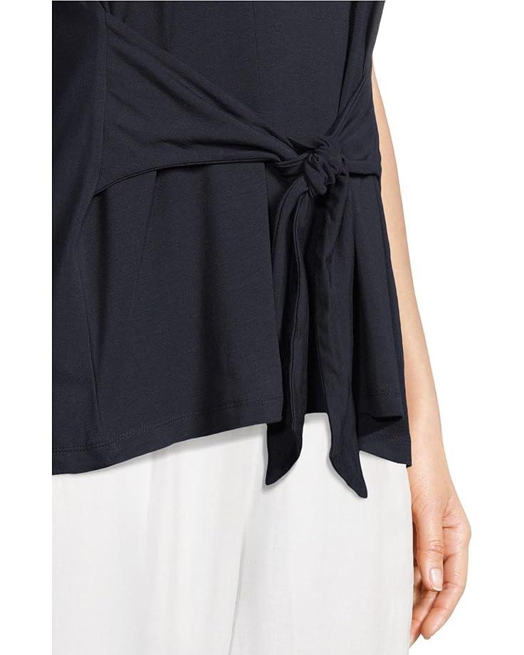 Round Neck Long Vest Product Image