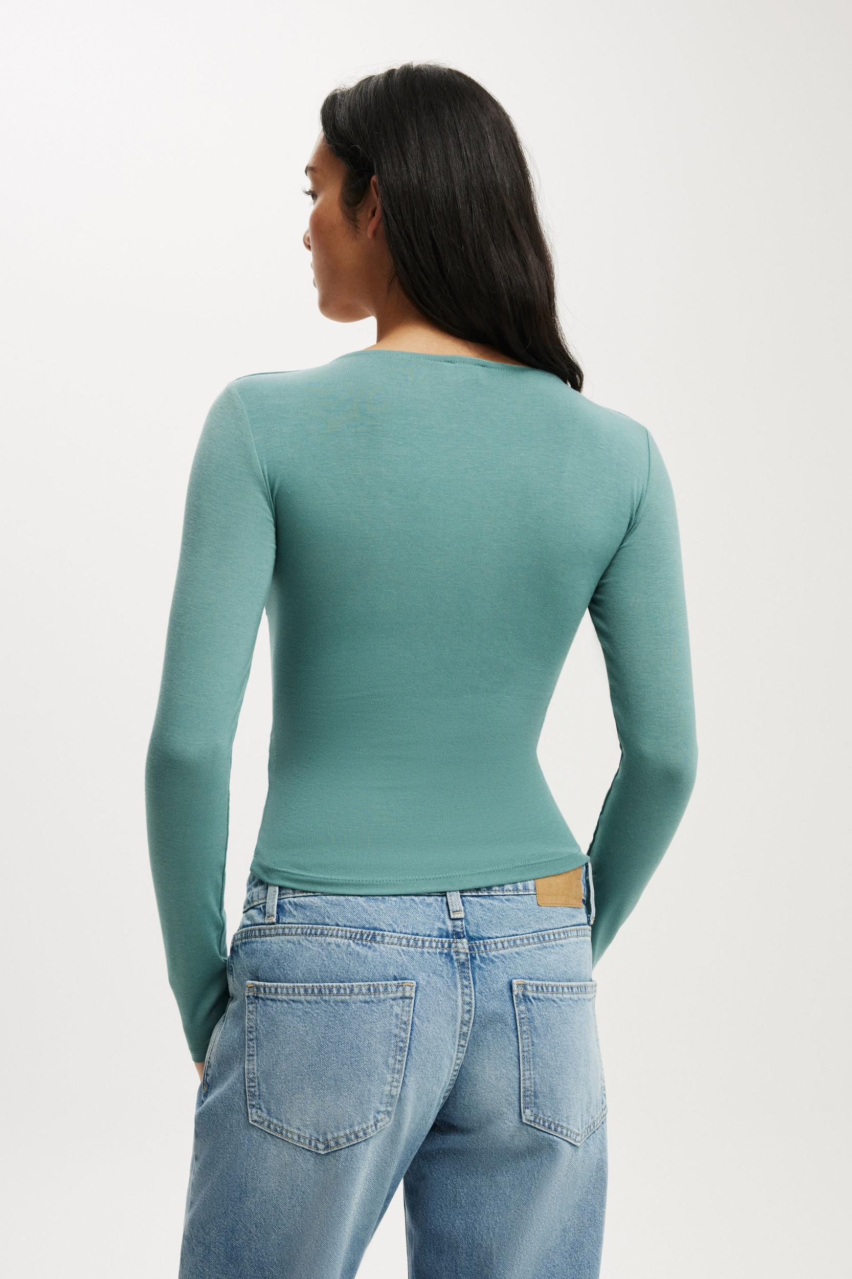 Sunday Scoop Neck Long Sleeve Product Image
