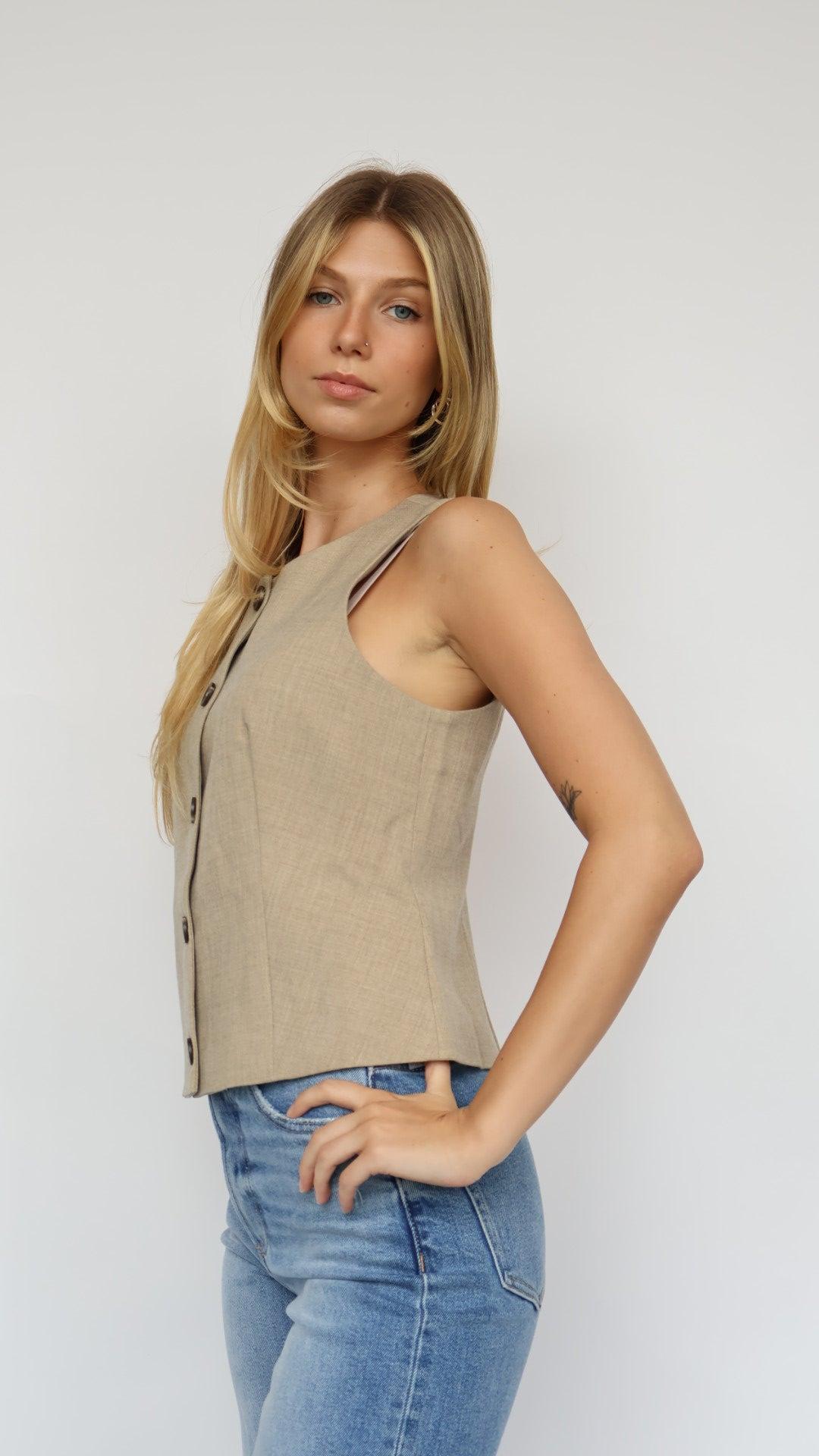 Andrea Waistcoat Vest Product Image