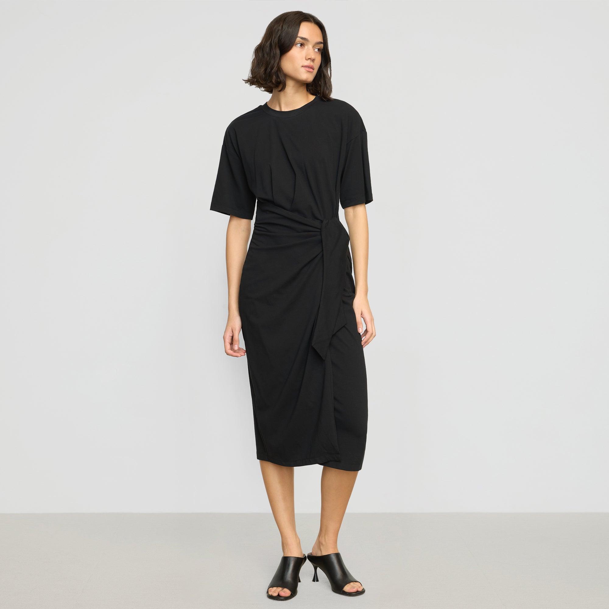 Noa Organic Cotton T-Shirt Wrap Dress Product Image