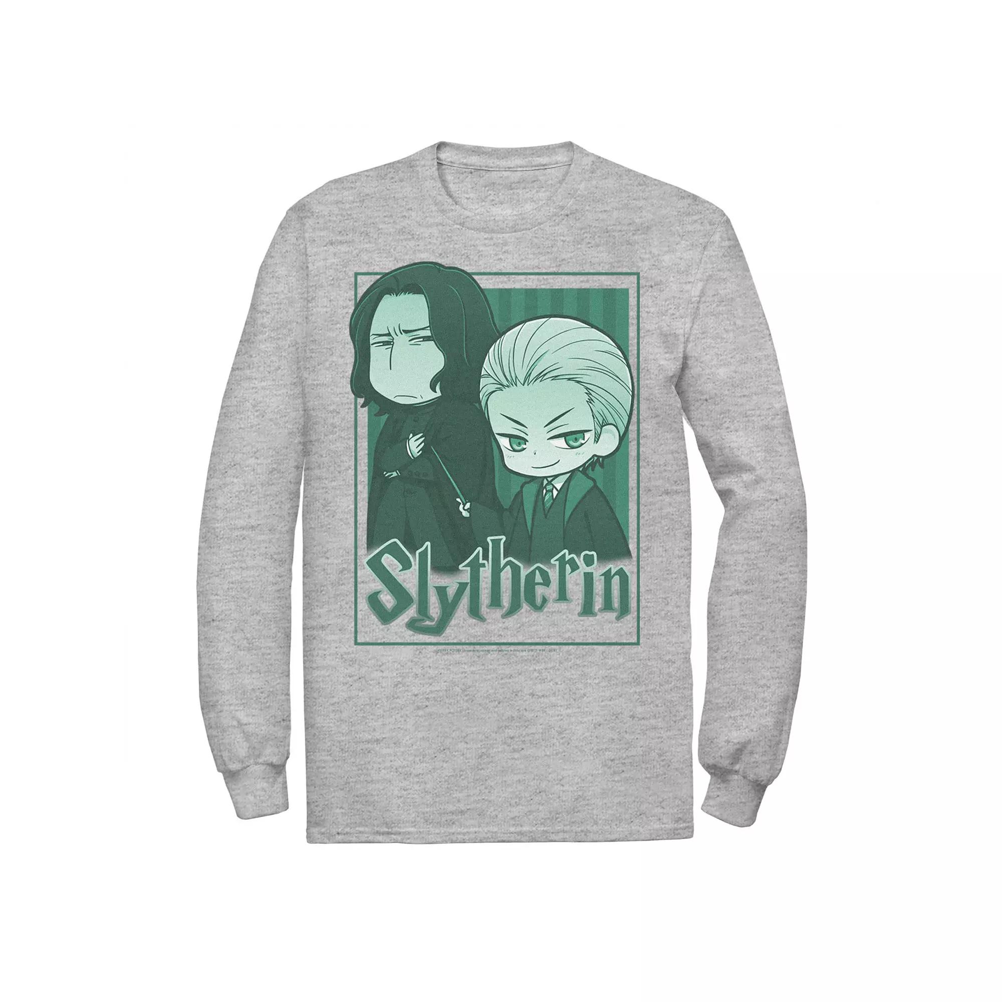 Men's Harry Potter Slytherin Snape & Draco Anime Tee,  Product Image