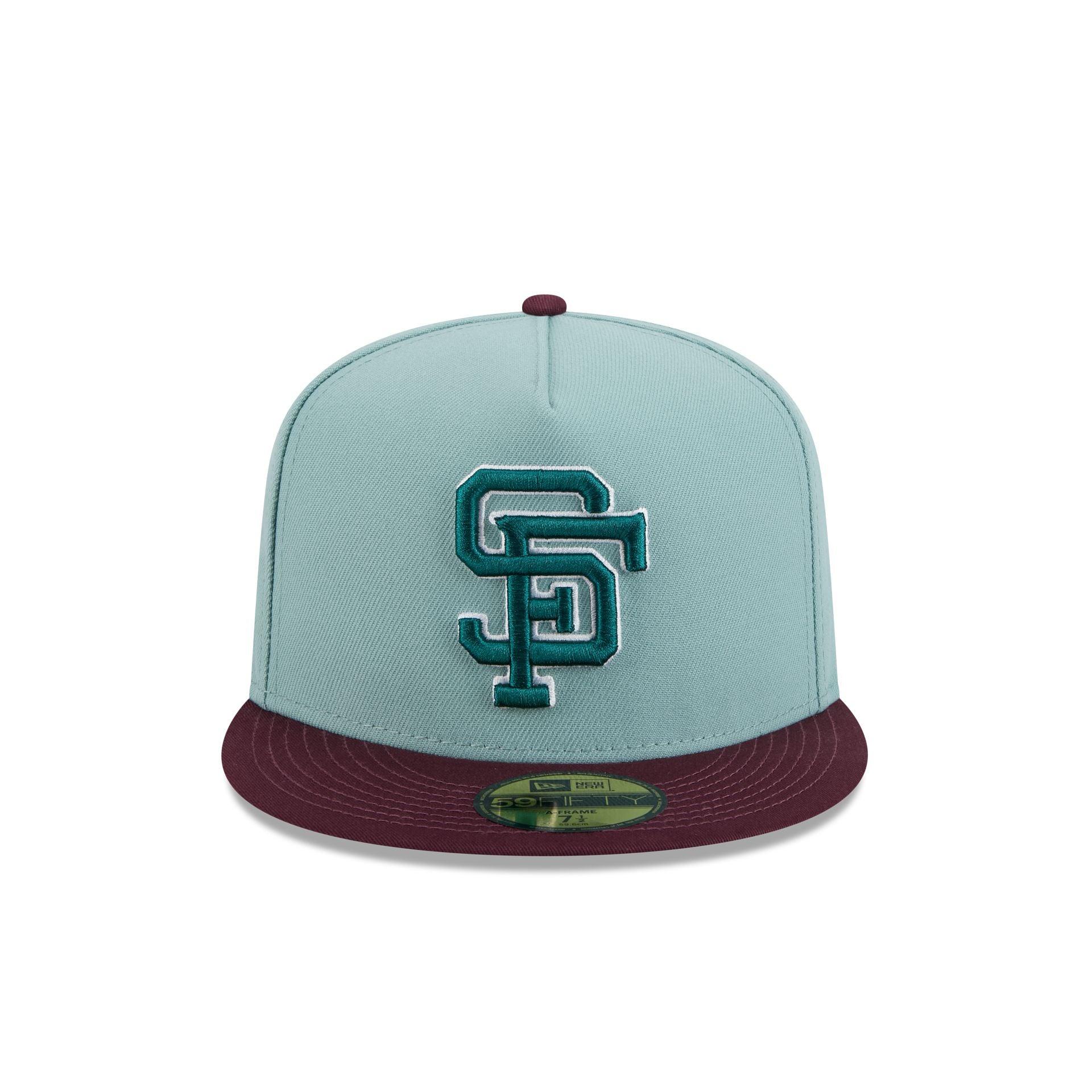 San Francisco Giants Beach Kiss Blue 59FIFTY A-Frame Fitted Hat Male Product Image