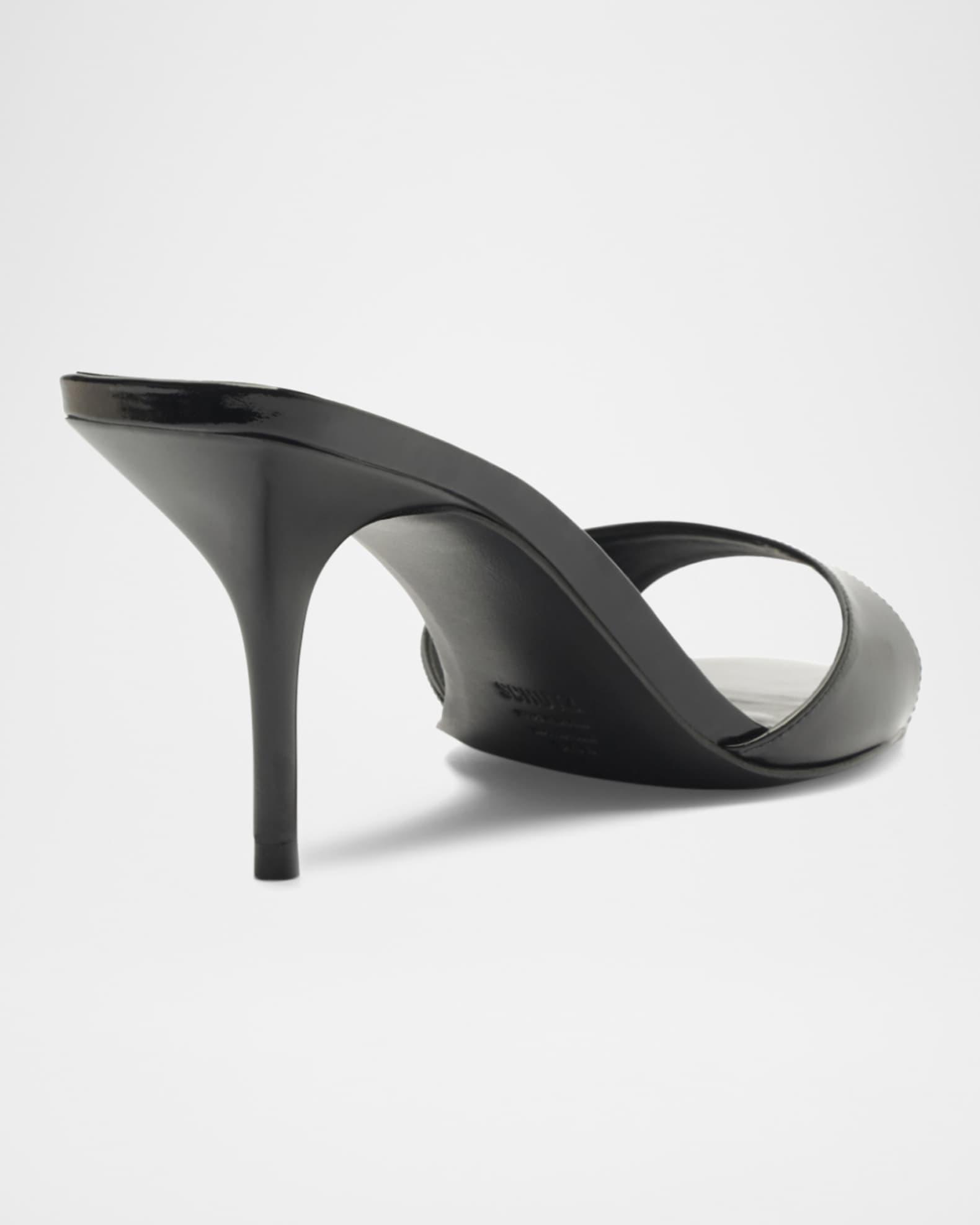 Elodie Patent Stiletto Mule Sandals Product Image