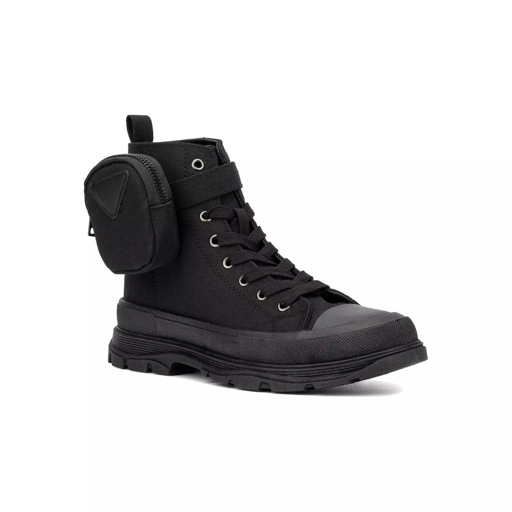 Olivia Miller Leilany Women's High-Top Sneakers, Size: 7.5, Black Product Image