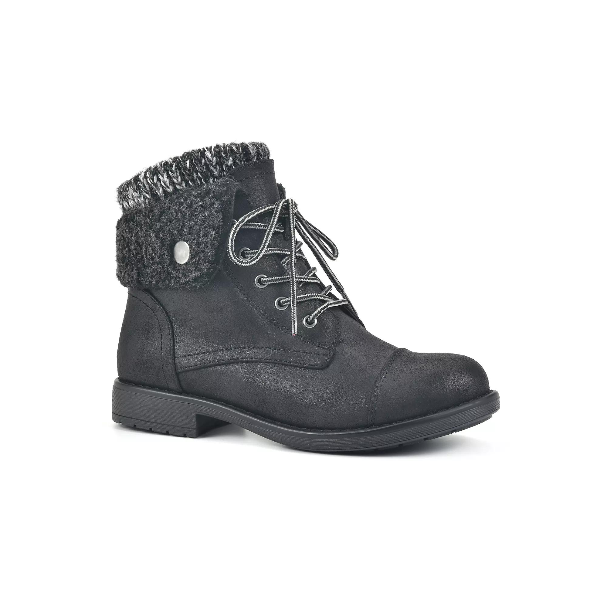 Cliffs by White Mountain Duena Women's Combat Boots,  Product Image