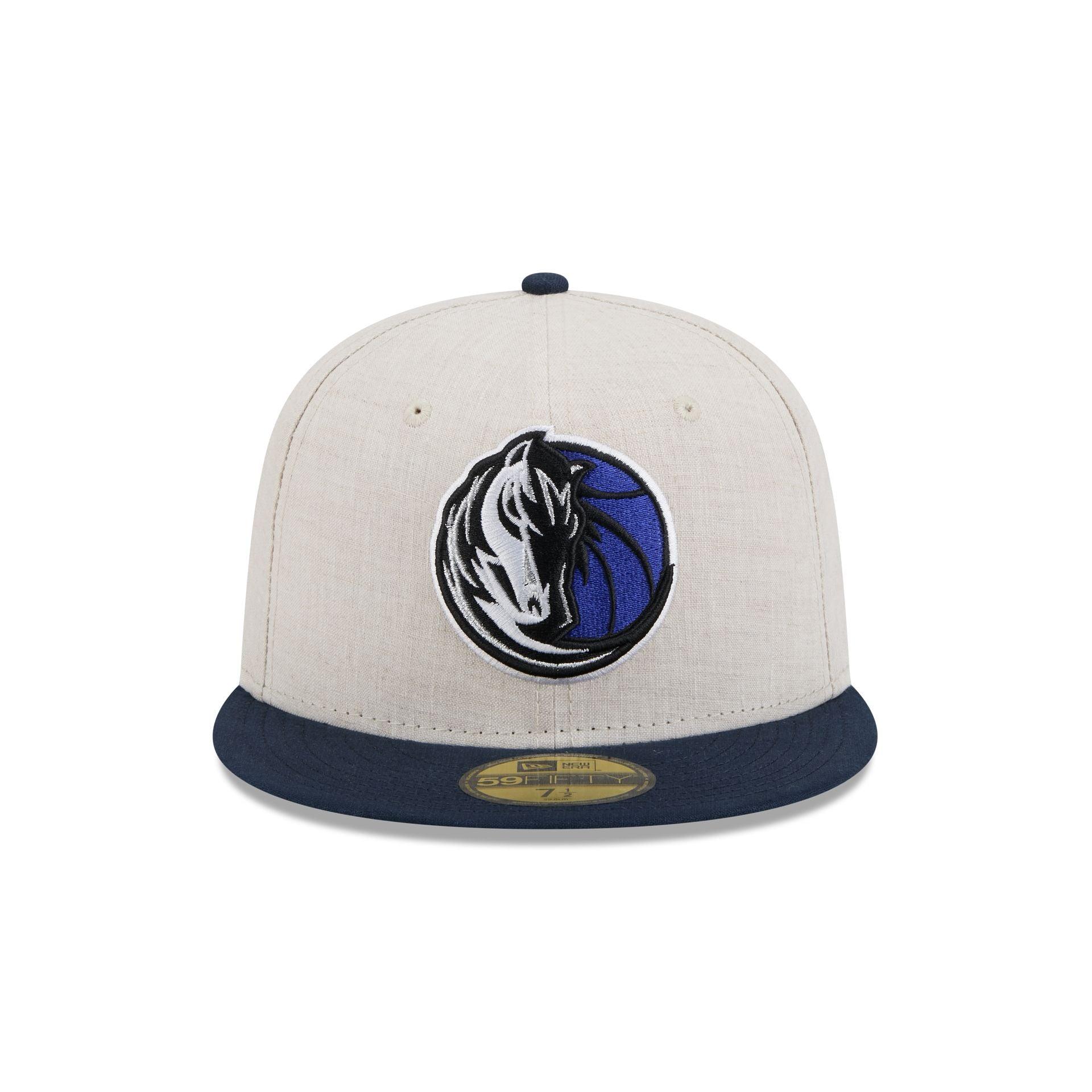 Dallas Mavericks Linen 59FIFTY Fitted Hat Male Product Image