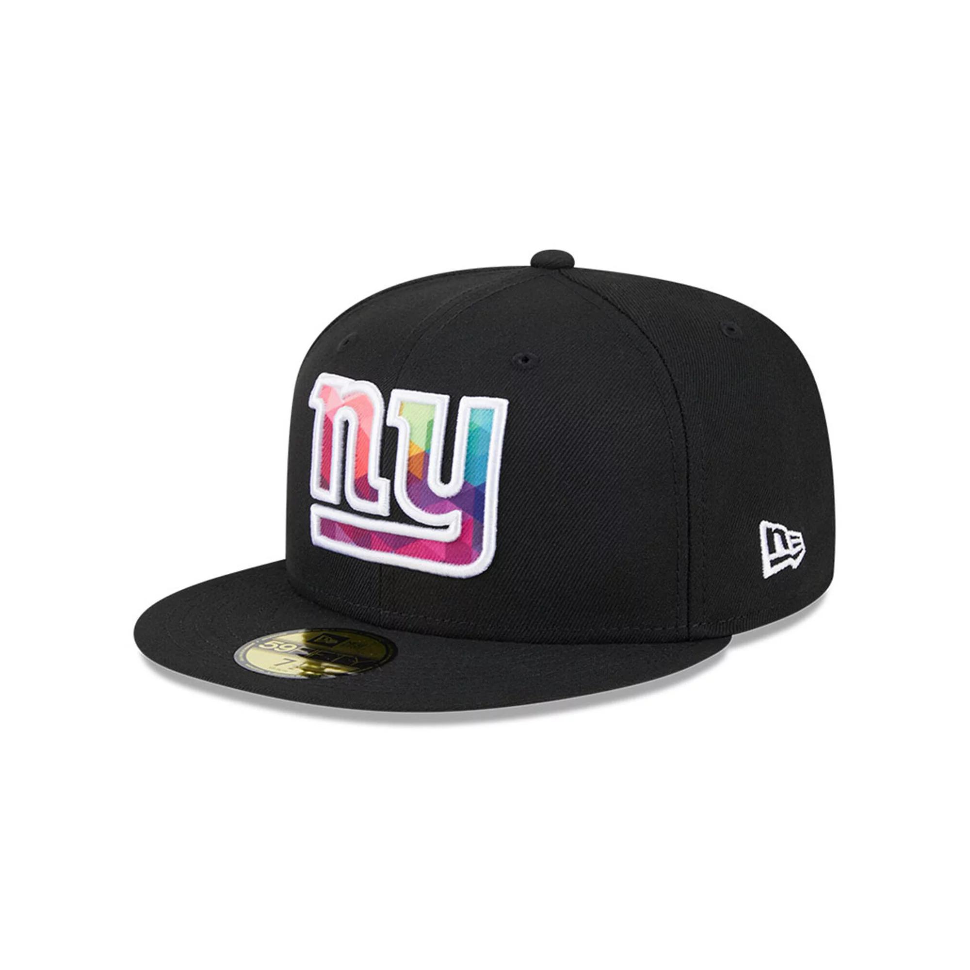 Men's New Era  Black New York Giants 2023 NFL Crucial Catch 59FIFTY Fitted Hat, Size: 7 1/4 Product Image